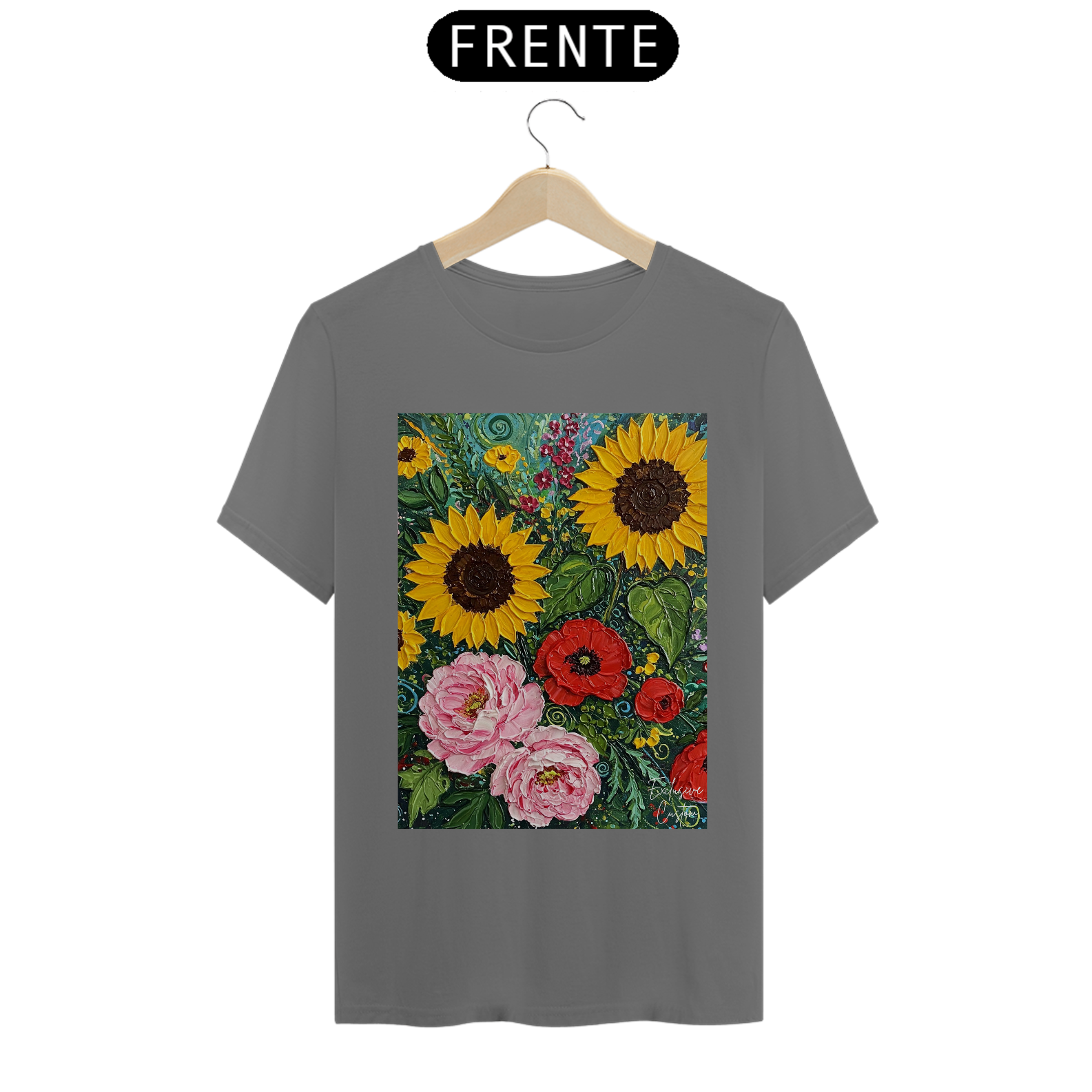 Camiseta Estonada Buque de Flores