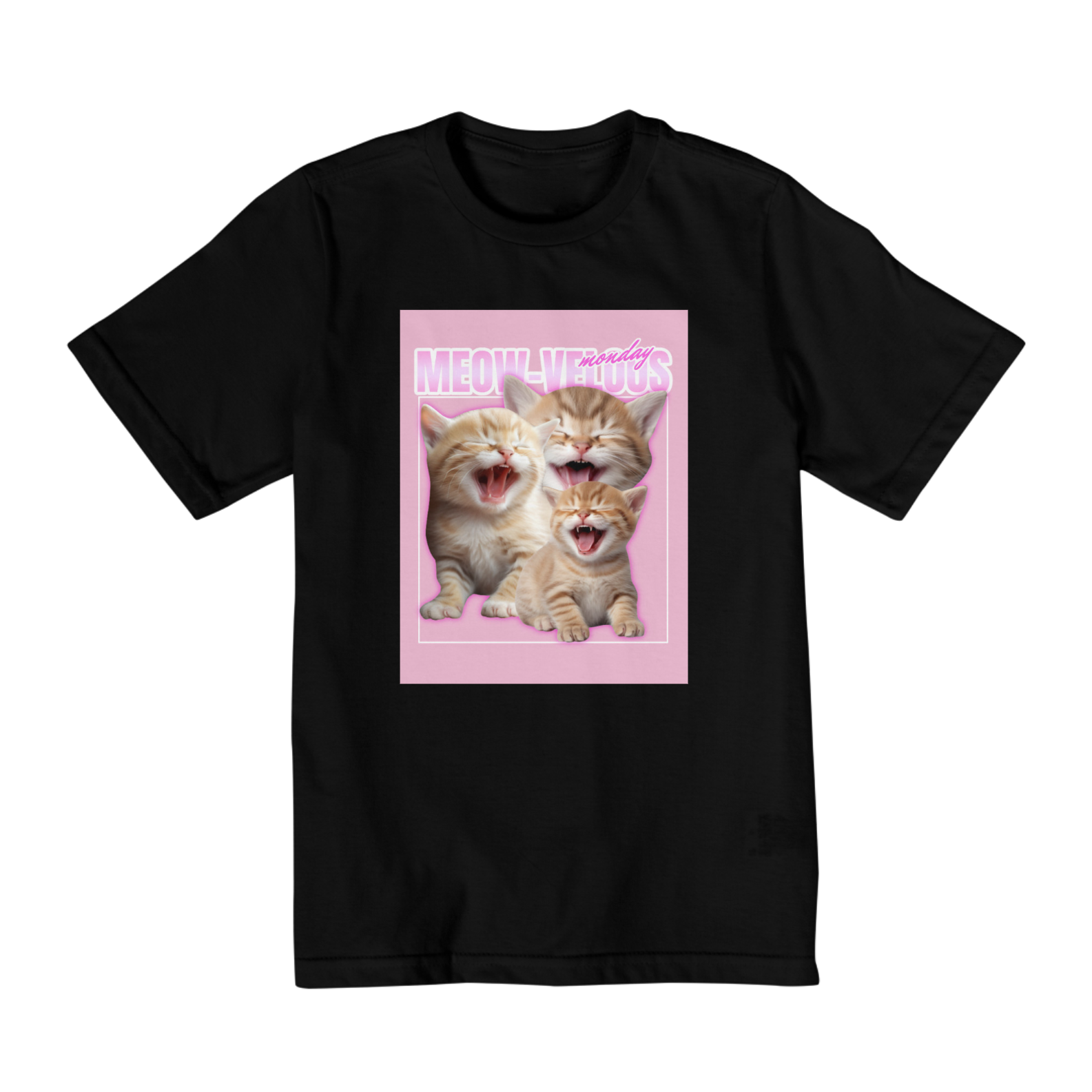 CAMISETA INFANTIL MEOW