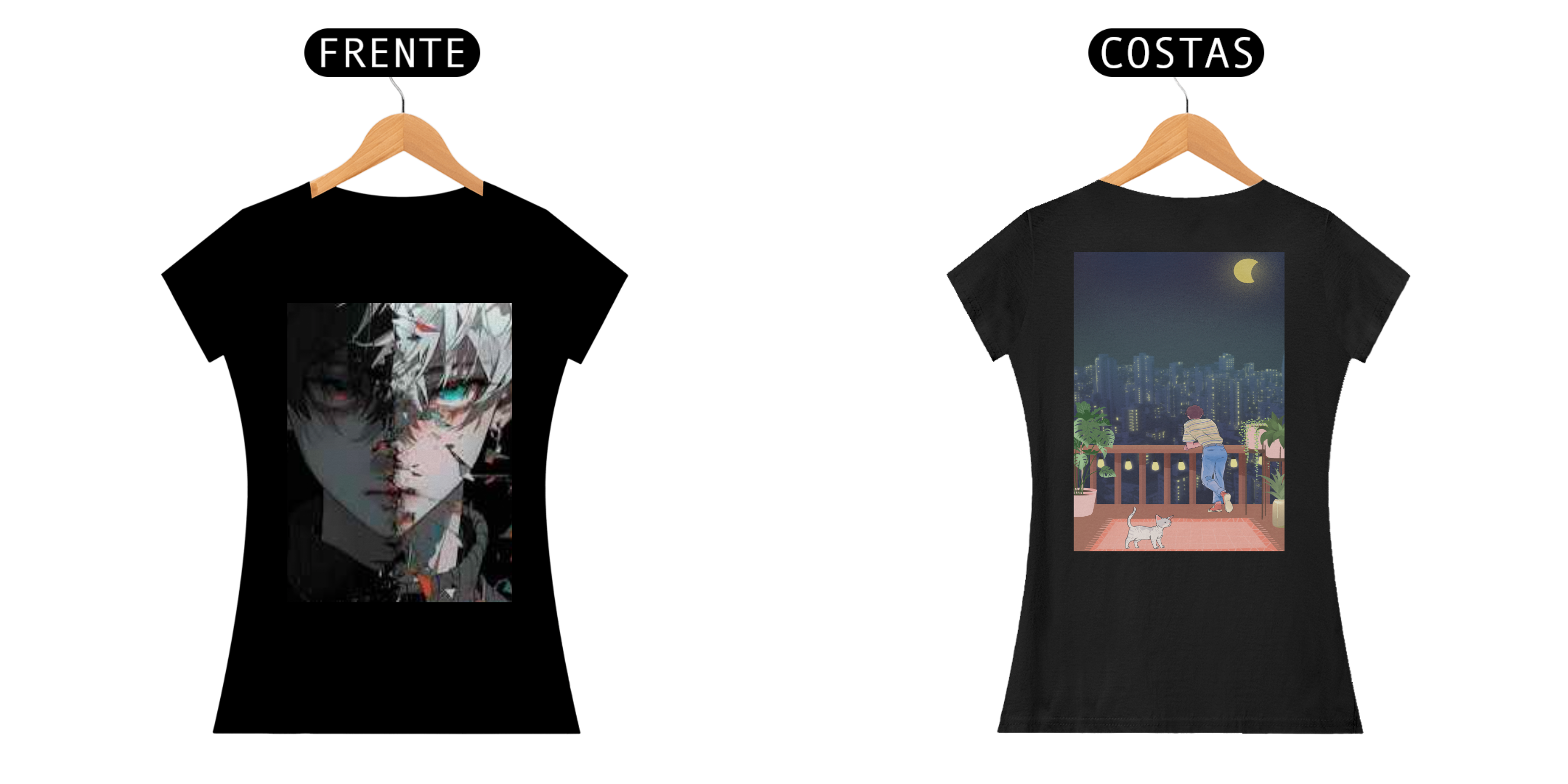 Camiseta Feminina Otaku