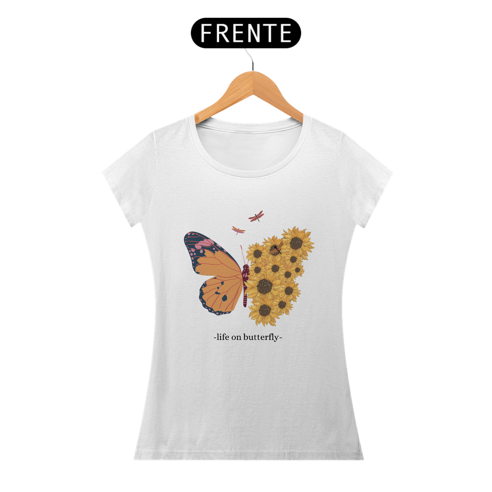 CAMISA LIFE IN BUTTERFLY