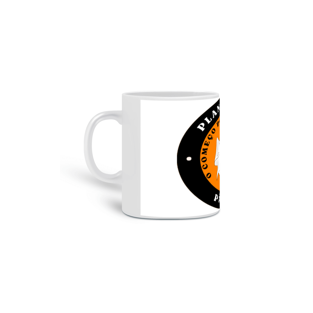 Caneca quente e frio Planeta em Pânico