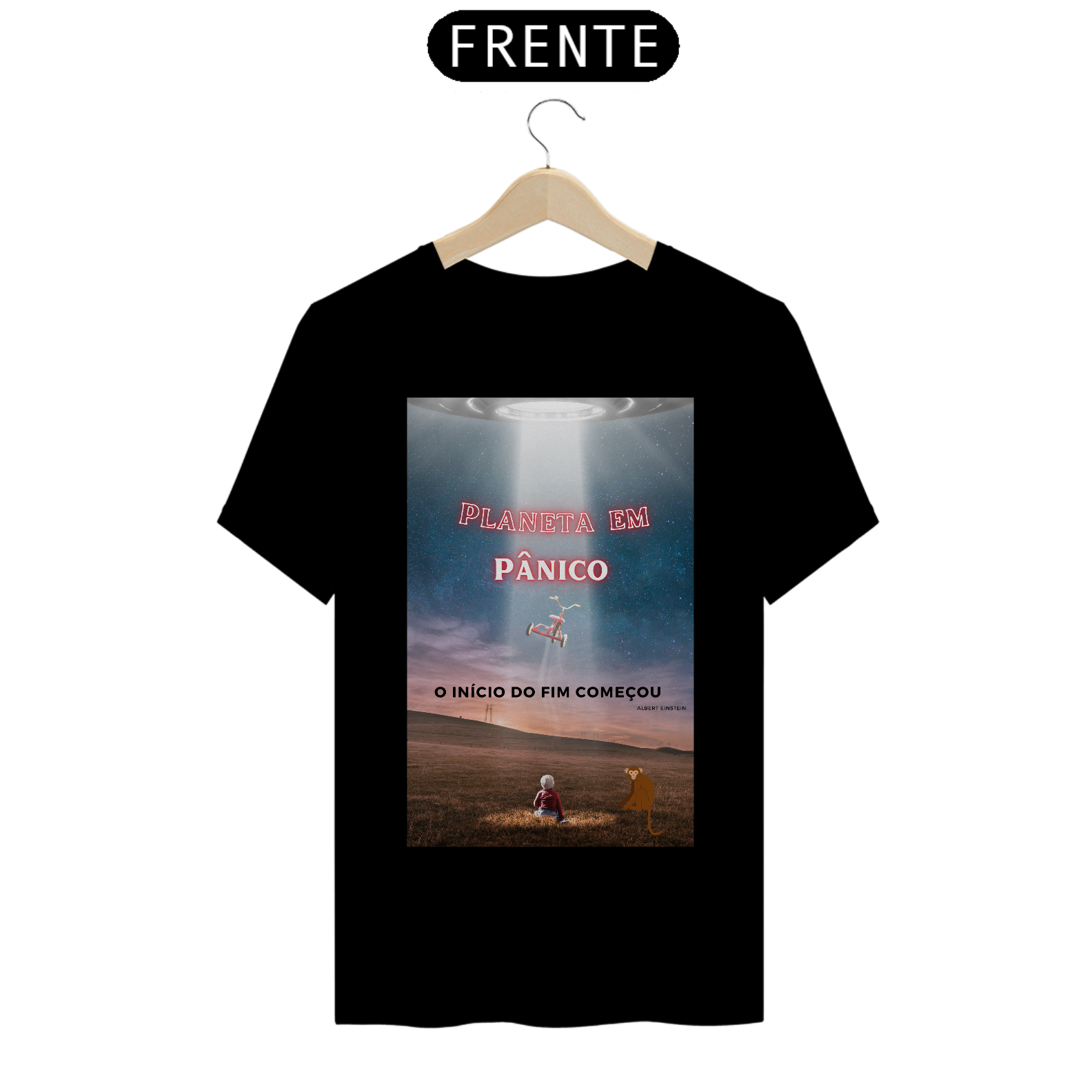 O FIM DO MUNDO COMEÇOU!! Camiseta Planeta em Pânico!! O início do Fim do Mundo