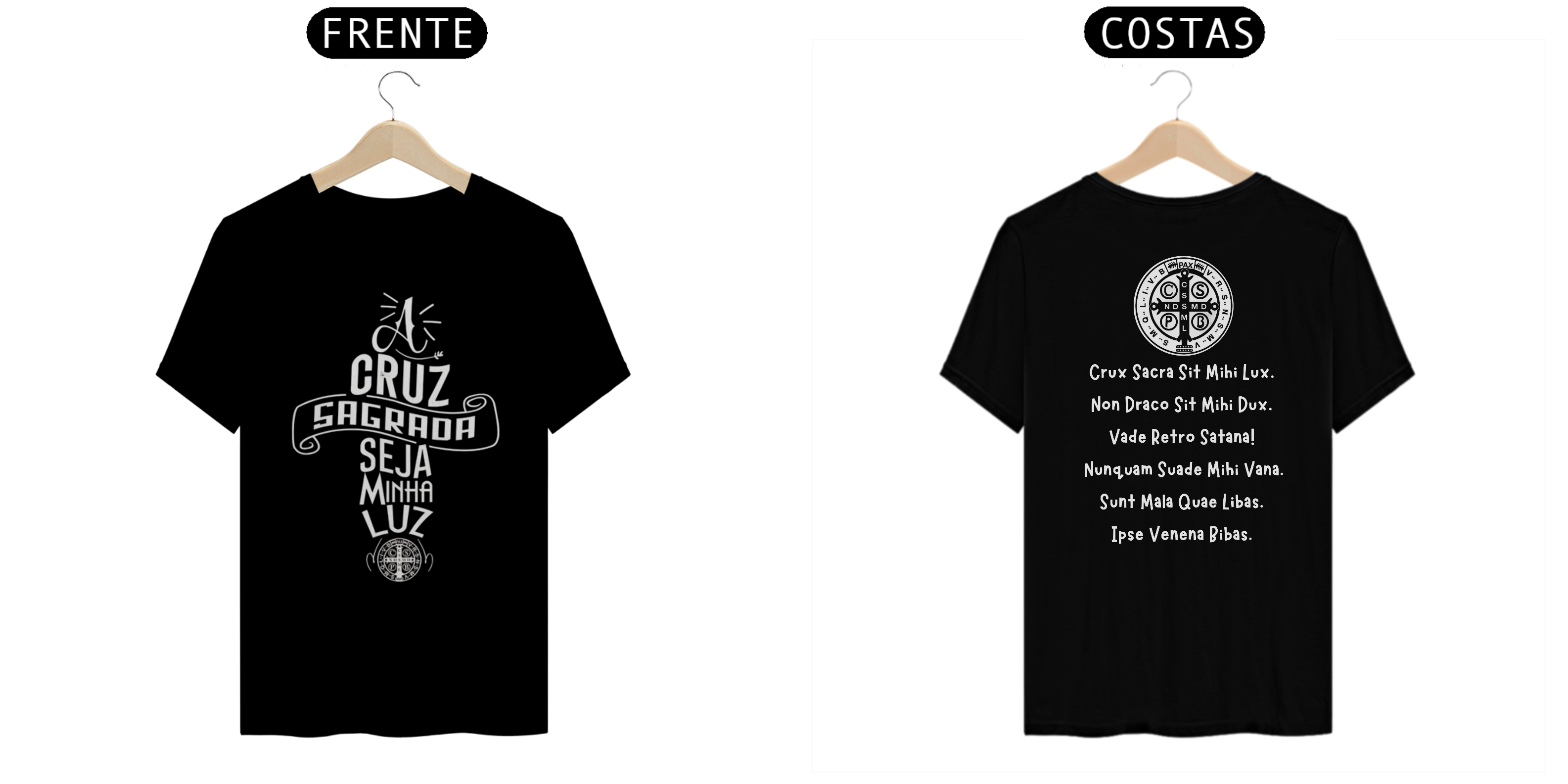 Camisa Oração de são Bento