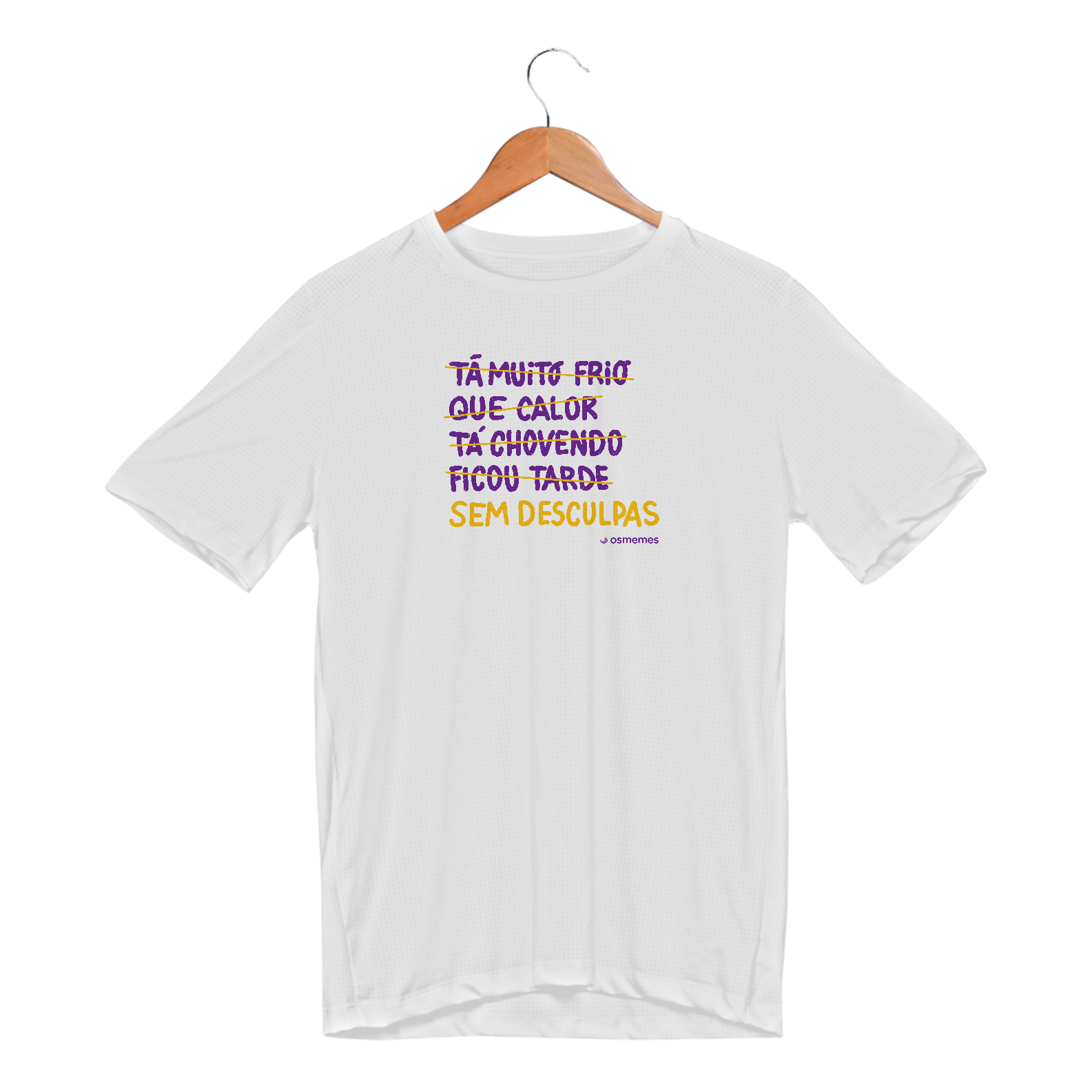 Camiseta Sport Dry Uv - SEM DESCULPAS