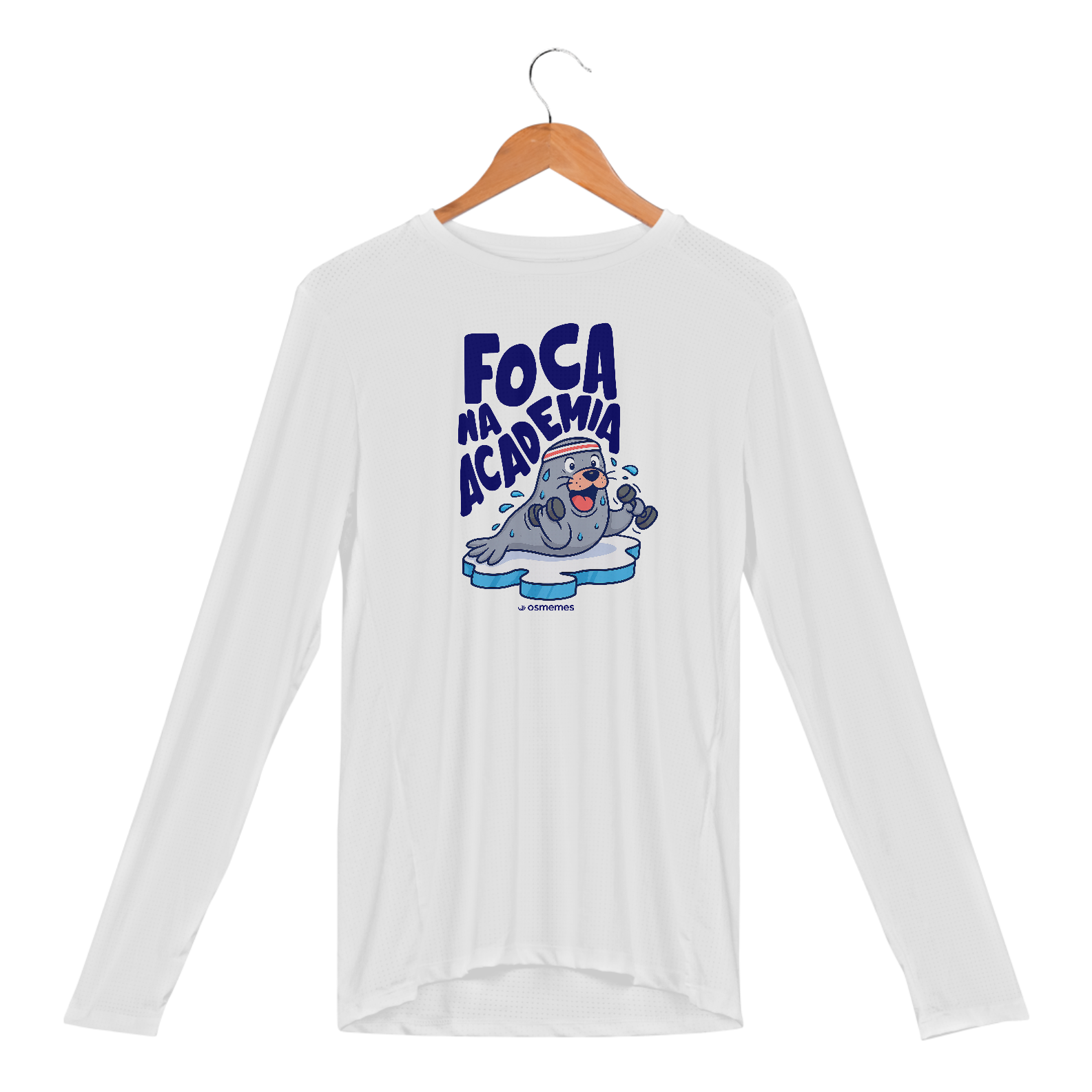Camisa Manga Longa Sport Dry Uv - FOCA NA ACADEMIA