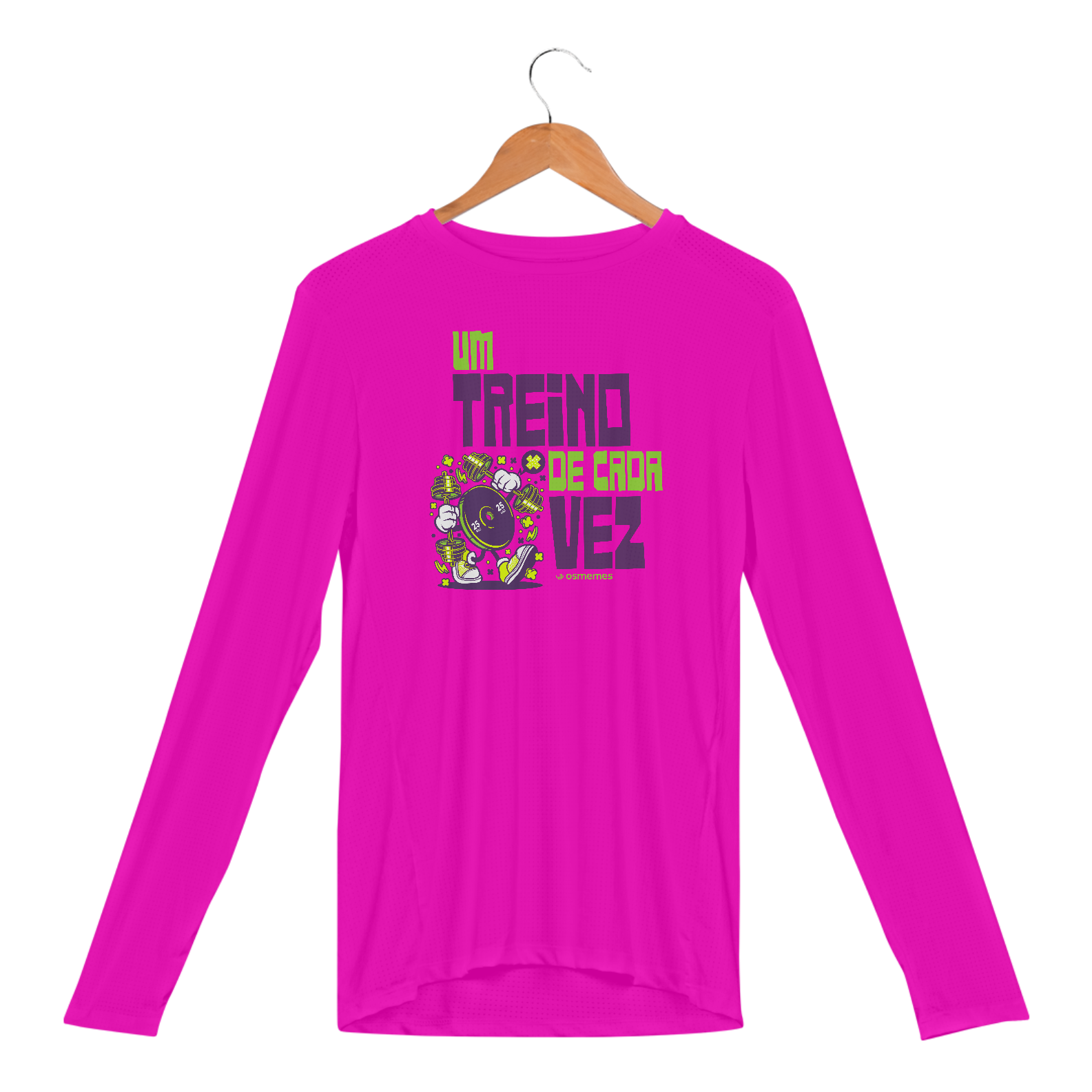 Camisa Manga Longa Sport Dry UV - UM TREINO