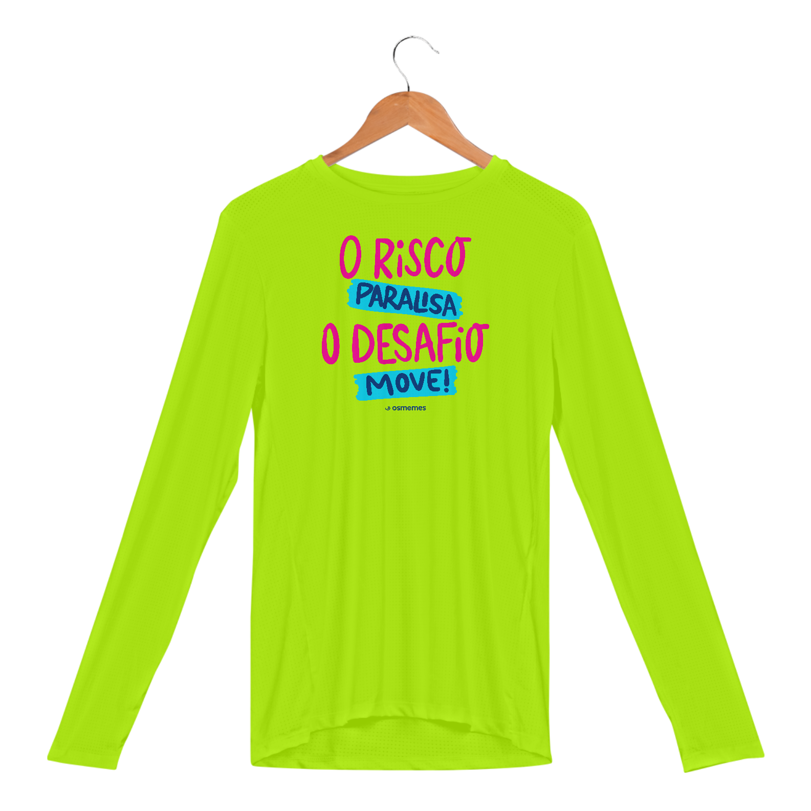 Camisa Manga Longa Sport Dry Uv - O DESAFIO MOVE