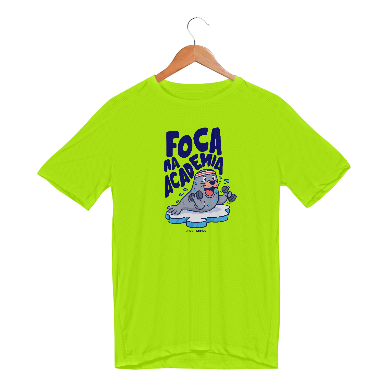 Camiseta Sport Dry Uv - FOCA NA ACADEMIA