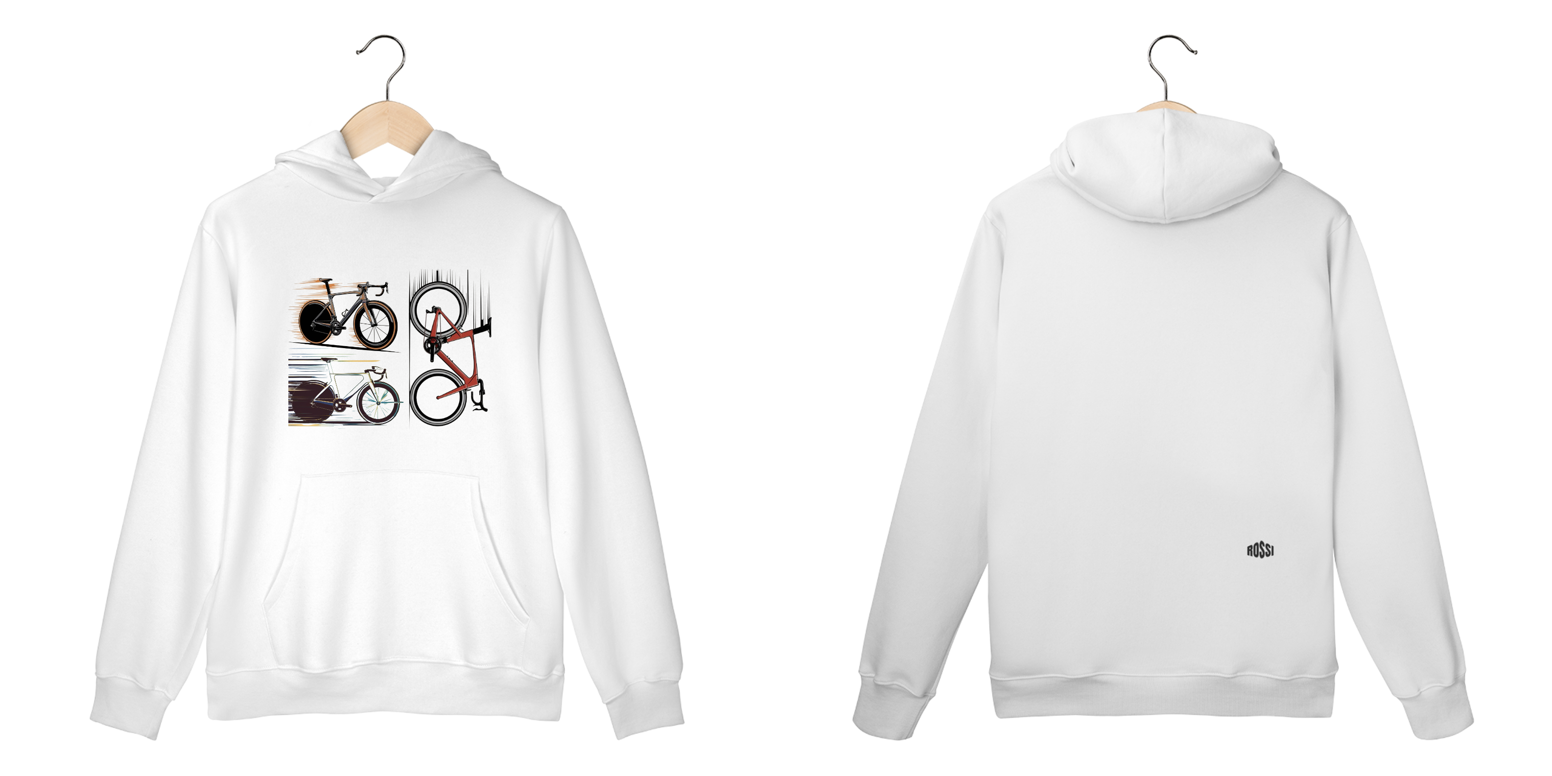 Moletom Canguru Road Bike