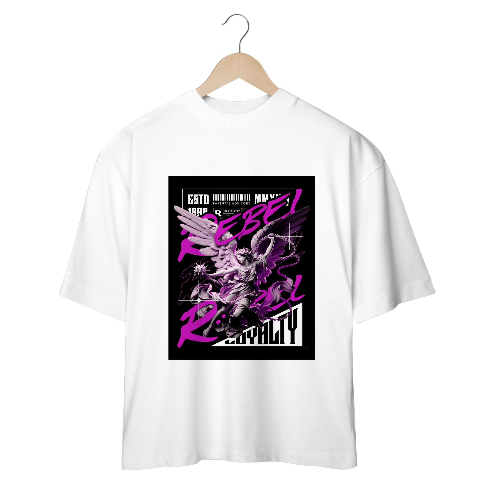Camiseta Loyalty Oversized Rebel Angel