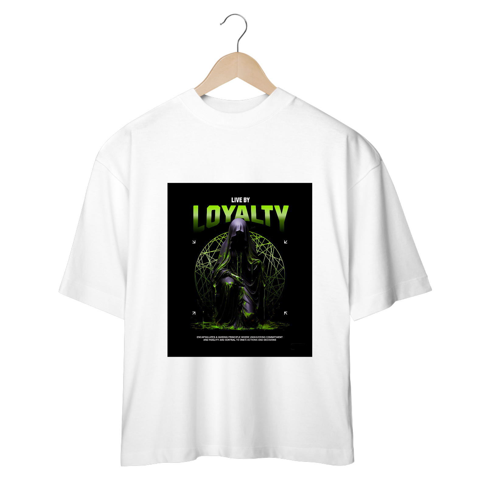 Camiseta Loyalty Oversized Live By Loyalty