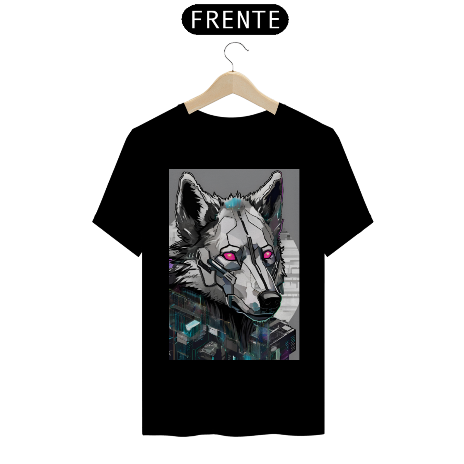 Nome do produto: Camisa CYBER WOLF