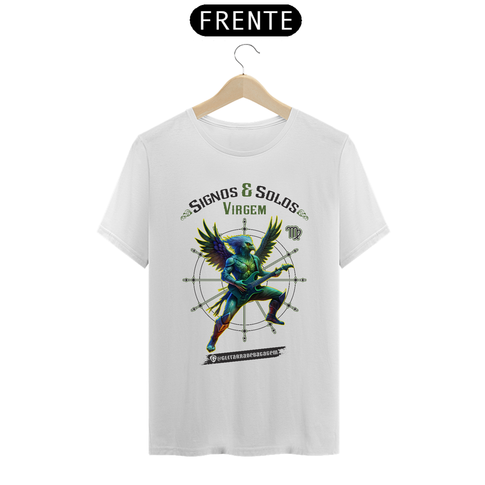 Camiseta Signos e Solos - Virgem Versão Masculina Clara