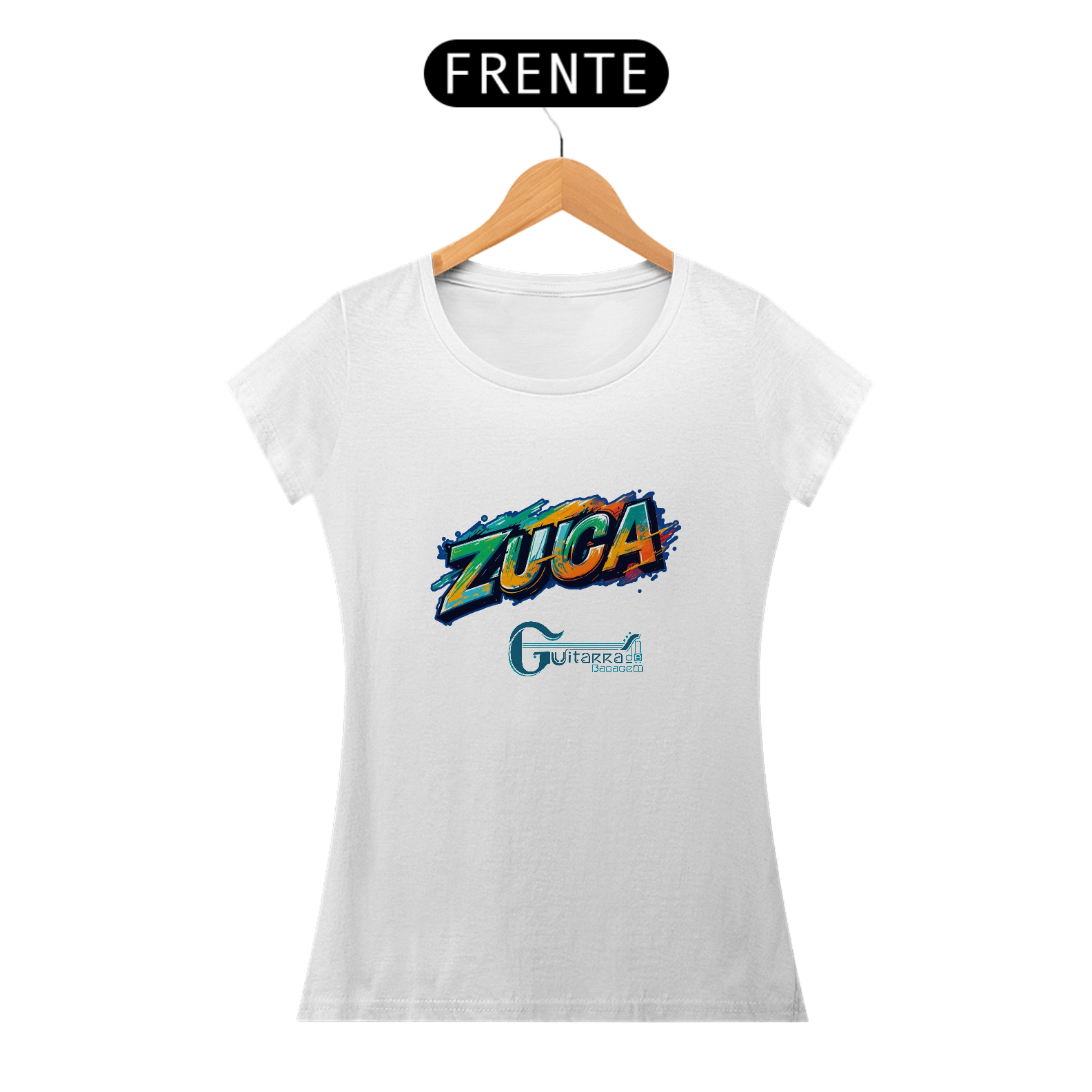 Baby Look Prime Branca Zuca