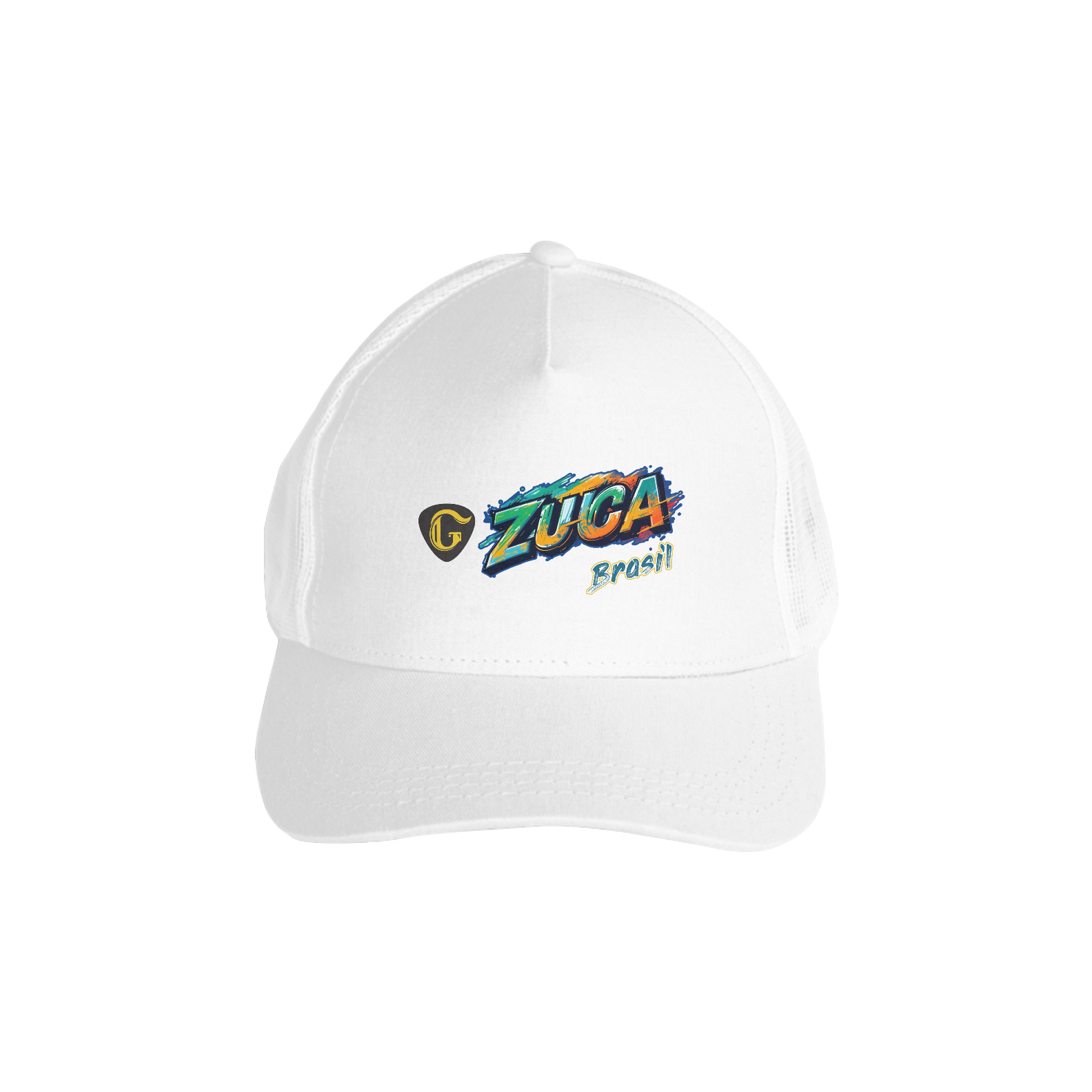 Boné Zuca Branco com Tela  