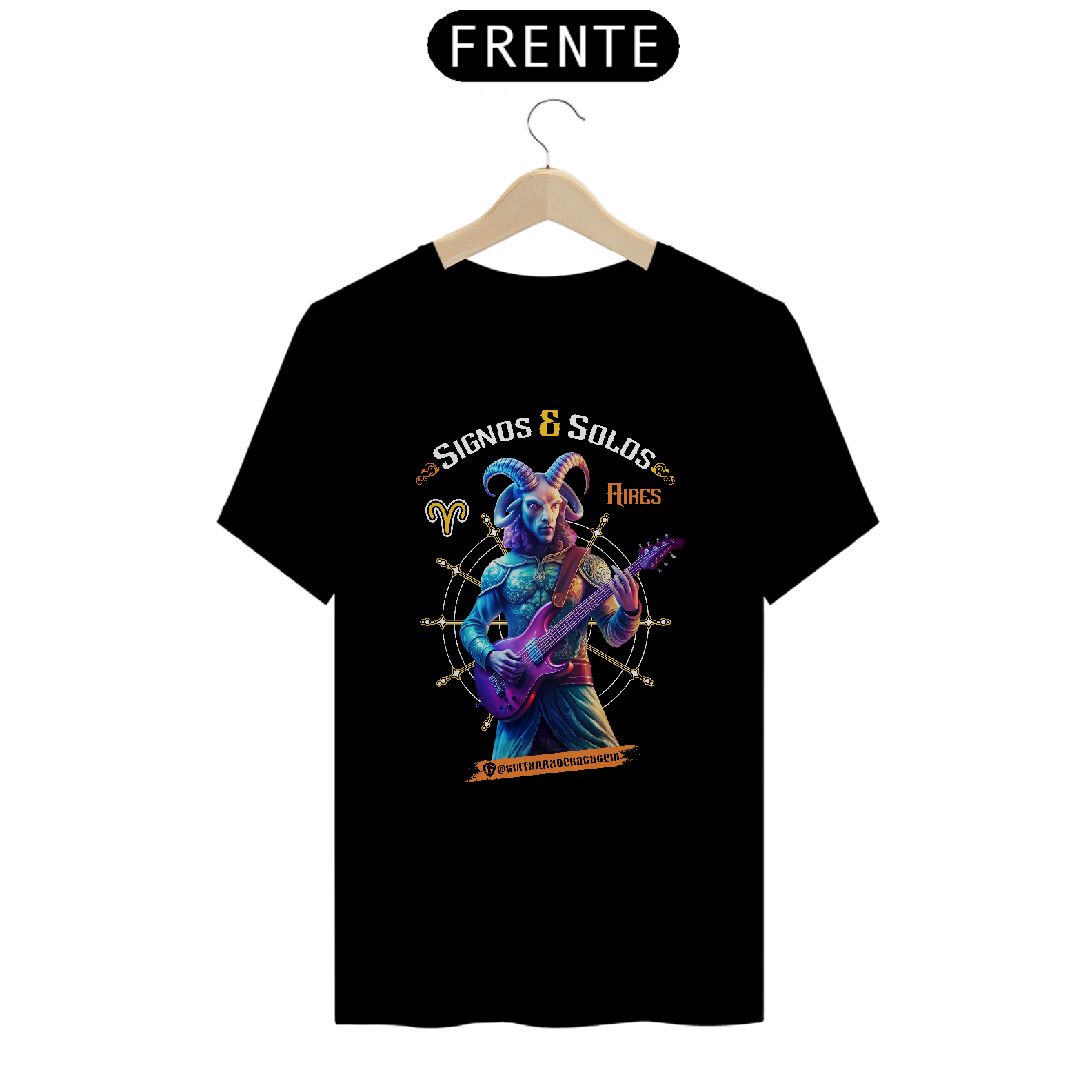 Camiseta Signos e Solos - Áires - Versão Masculina