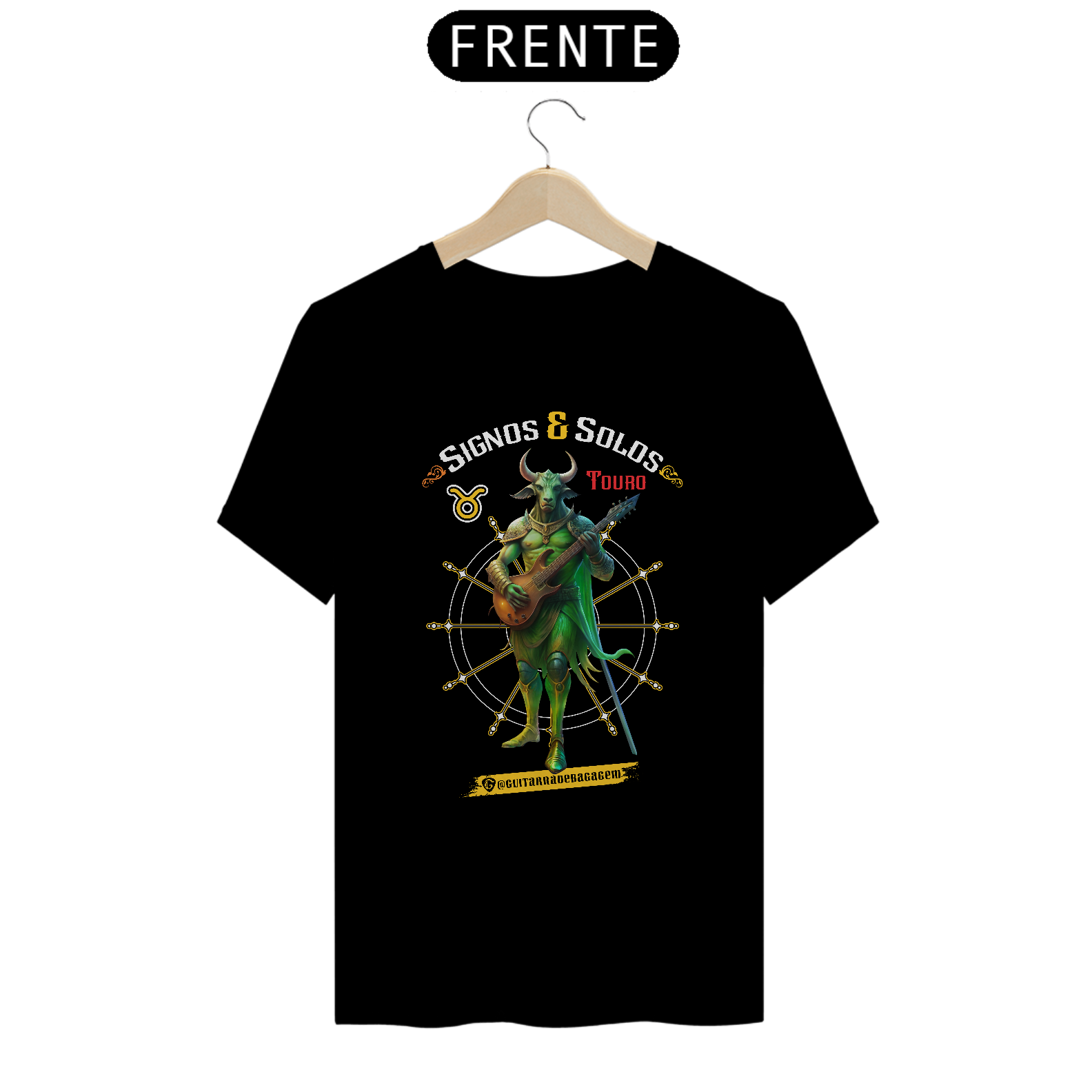 Camiseta Signos e Solos - Touro - Versão Masculina