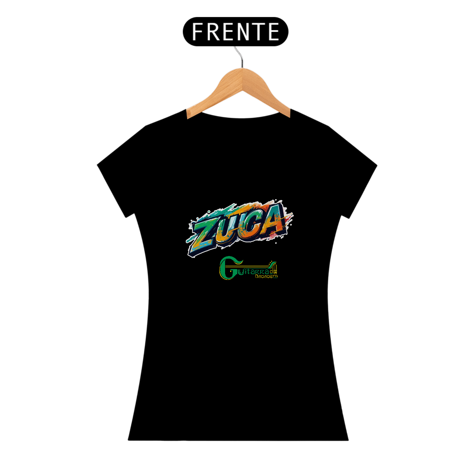 Baby Look Prime Preta Zuca