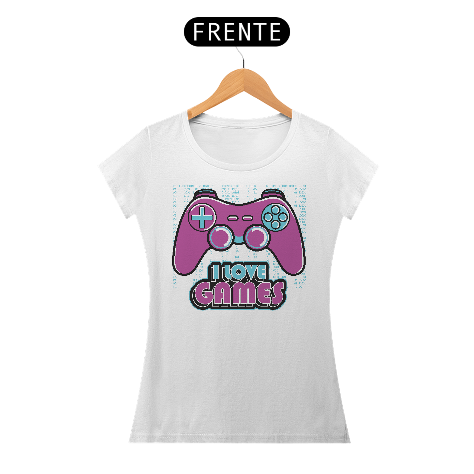 Camiseta I Love Games