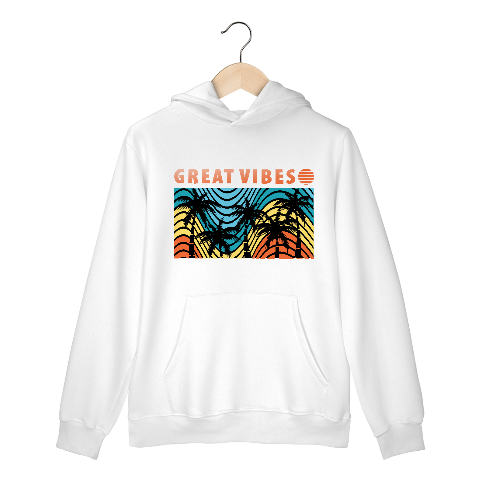 Moletom Canguru Great Vibes III