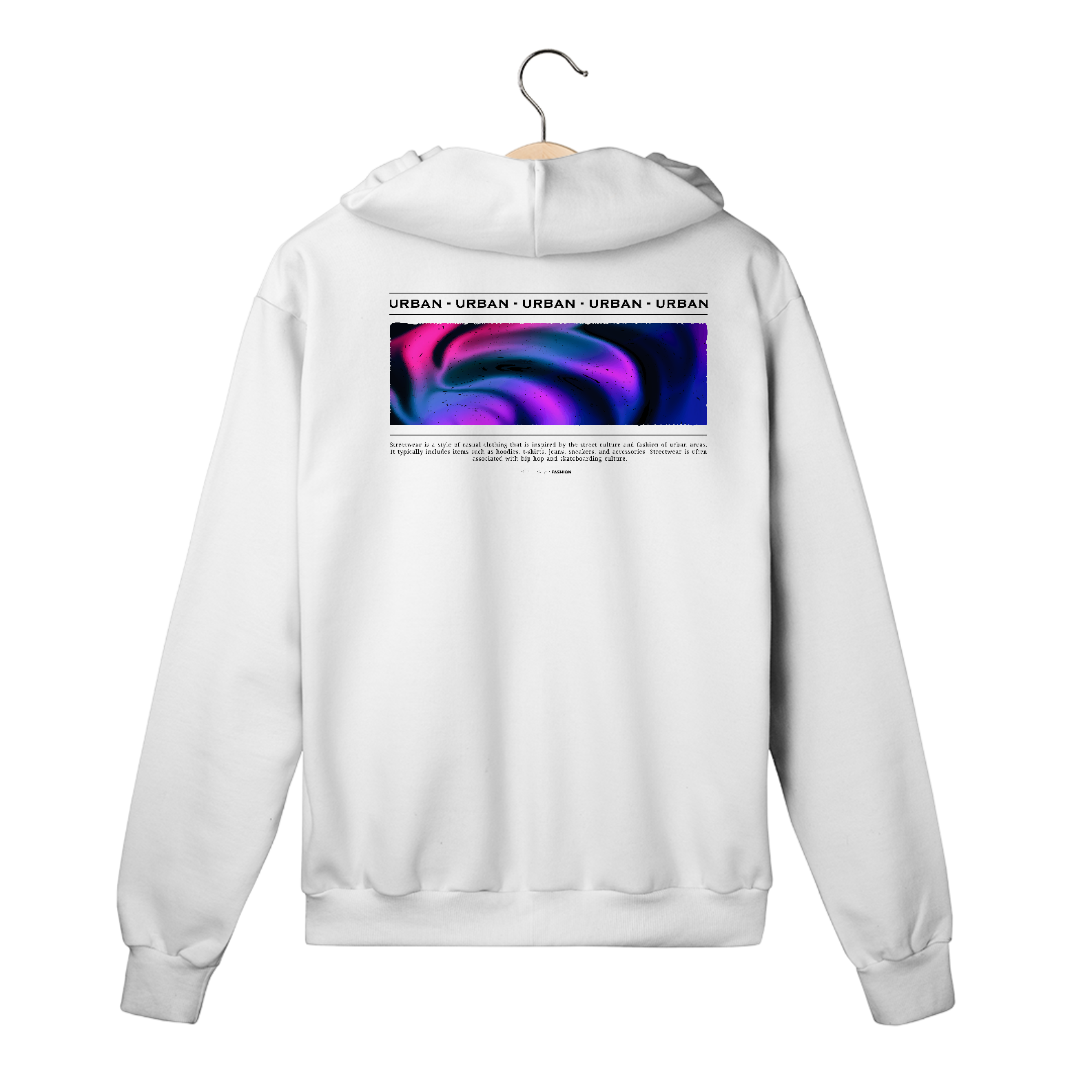 Moletom com Zíper Urban Spectrum I