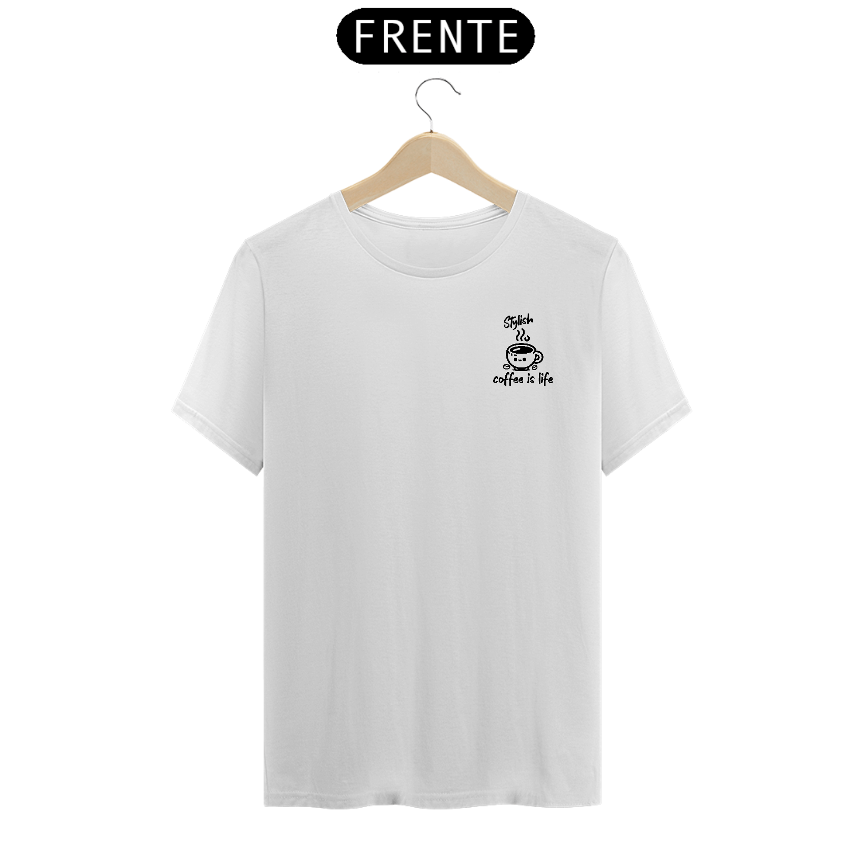 Camisa Minimalista Coffe