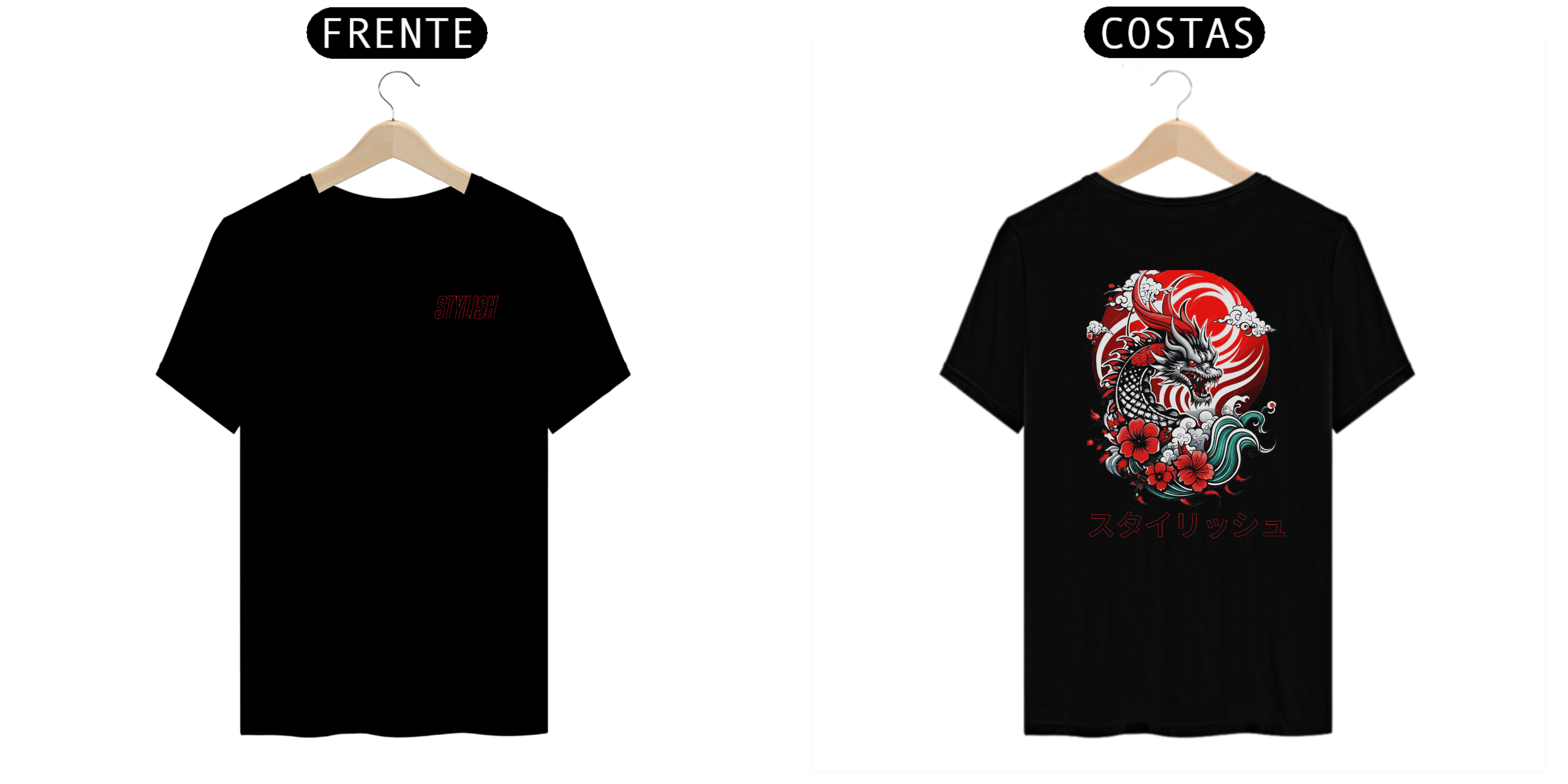 Camisa JapanStreet Dragon