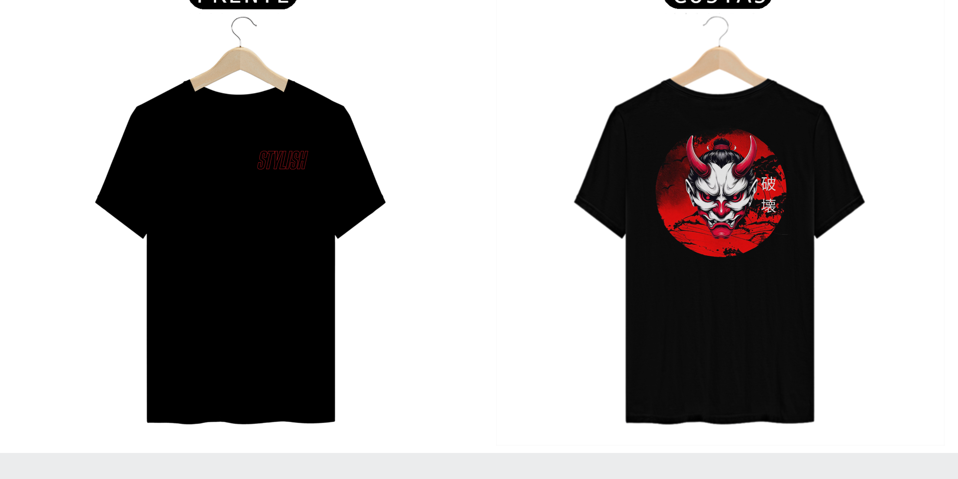 Nome do produto: Camisa JapanStreet Oni