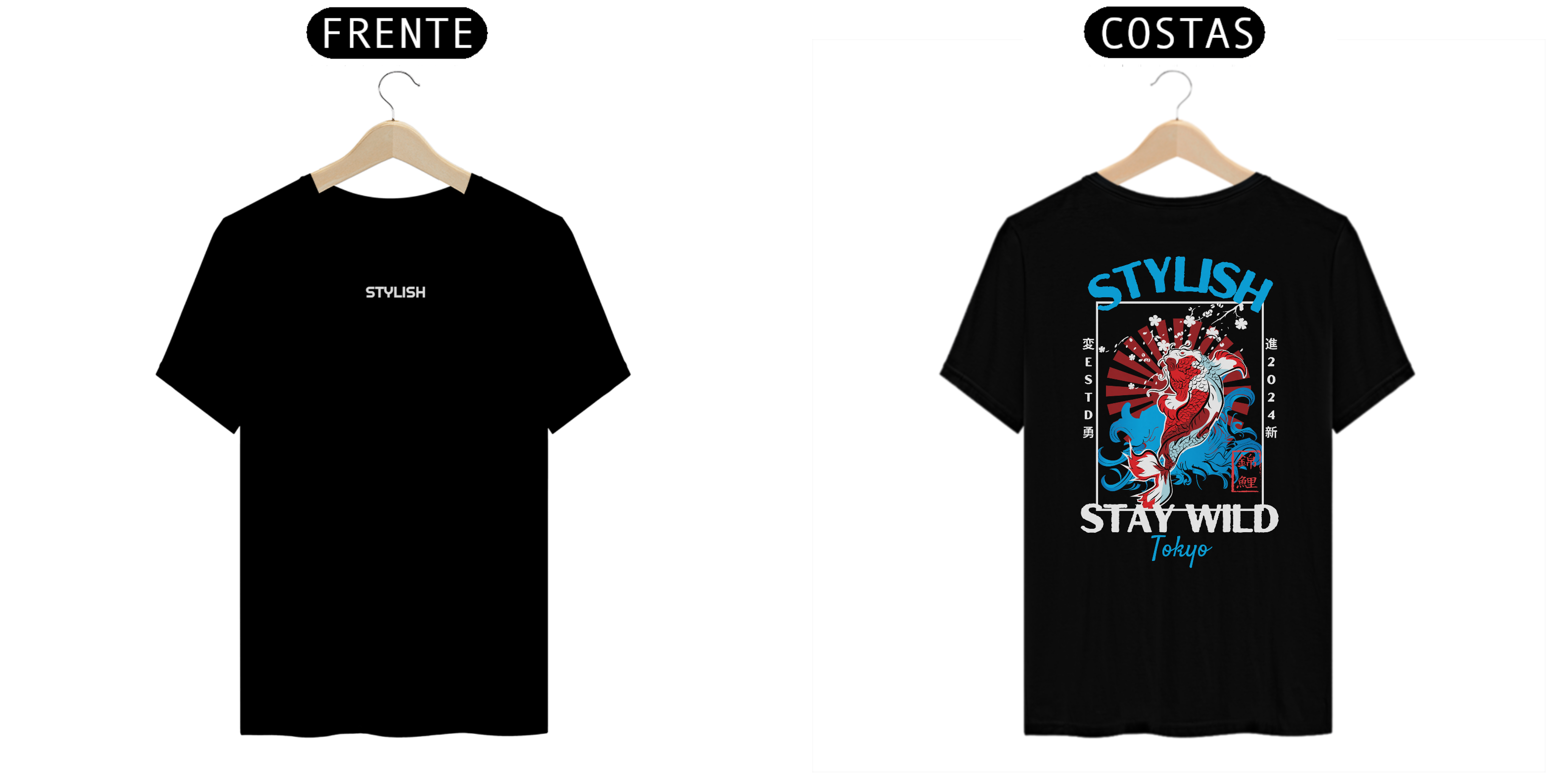 STAY WILD CARPA BLACK