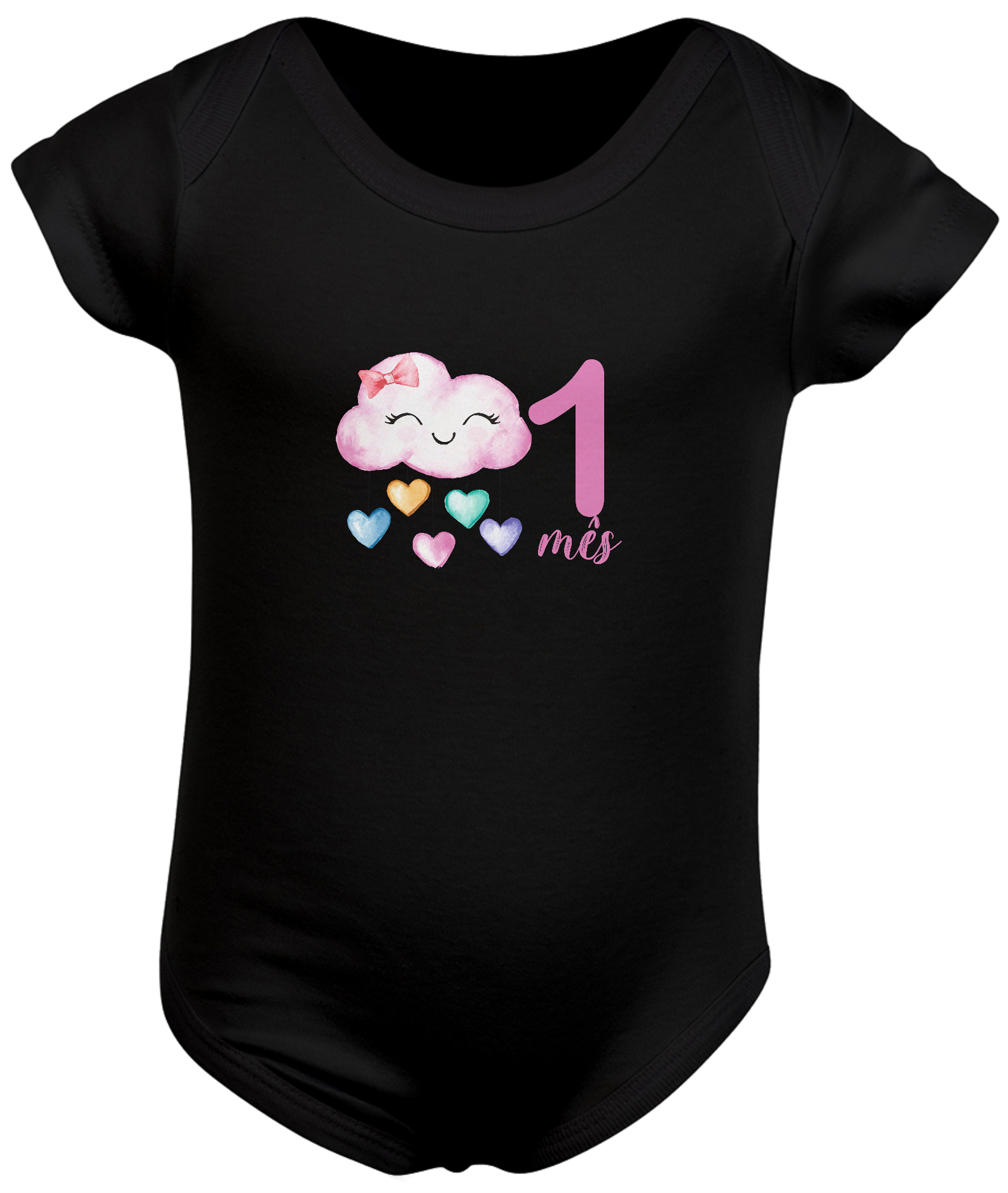Body infantil nuvem de amor