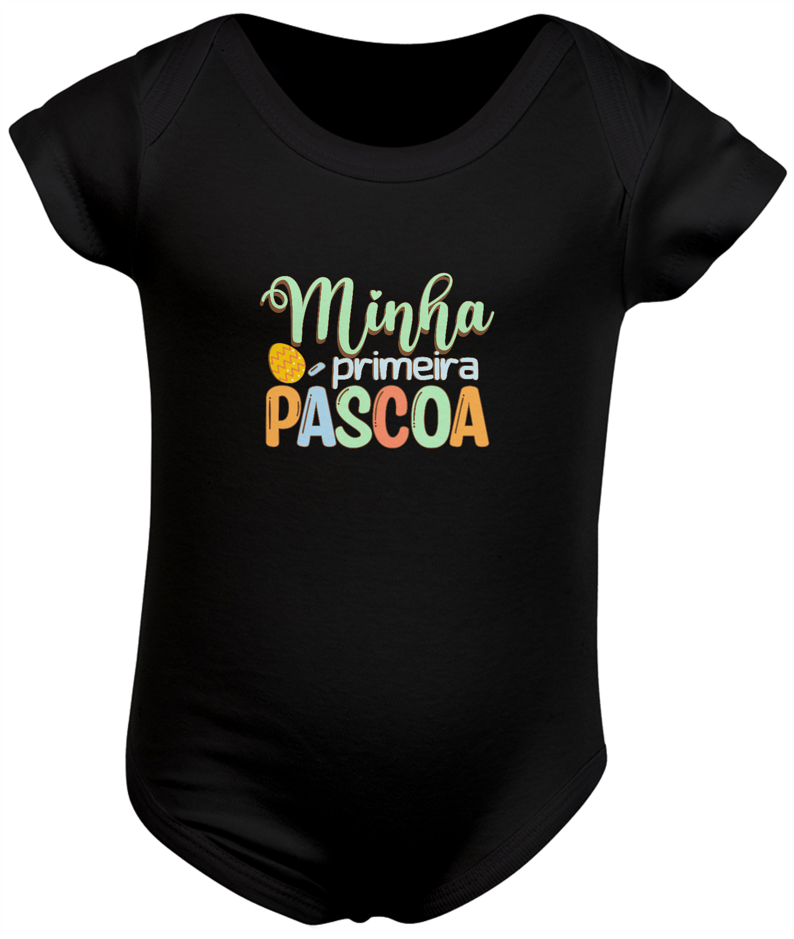 Body infantil minha primeira páscoa