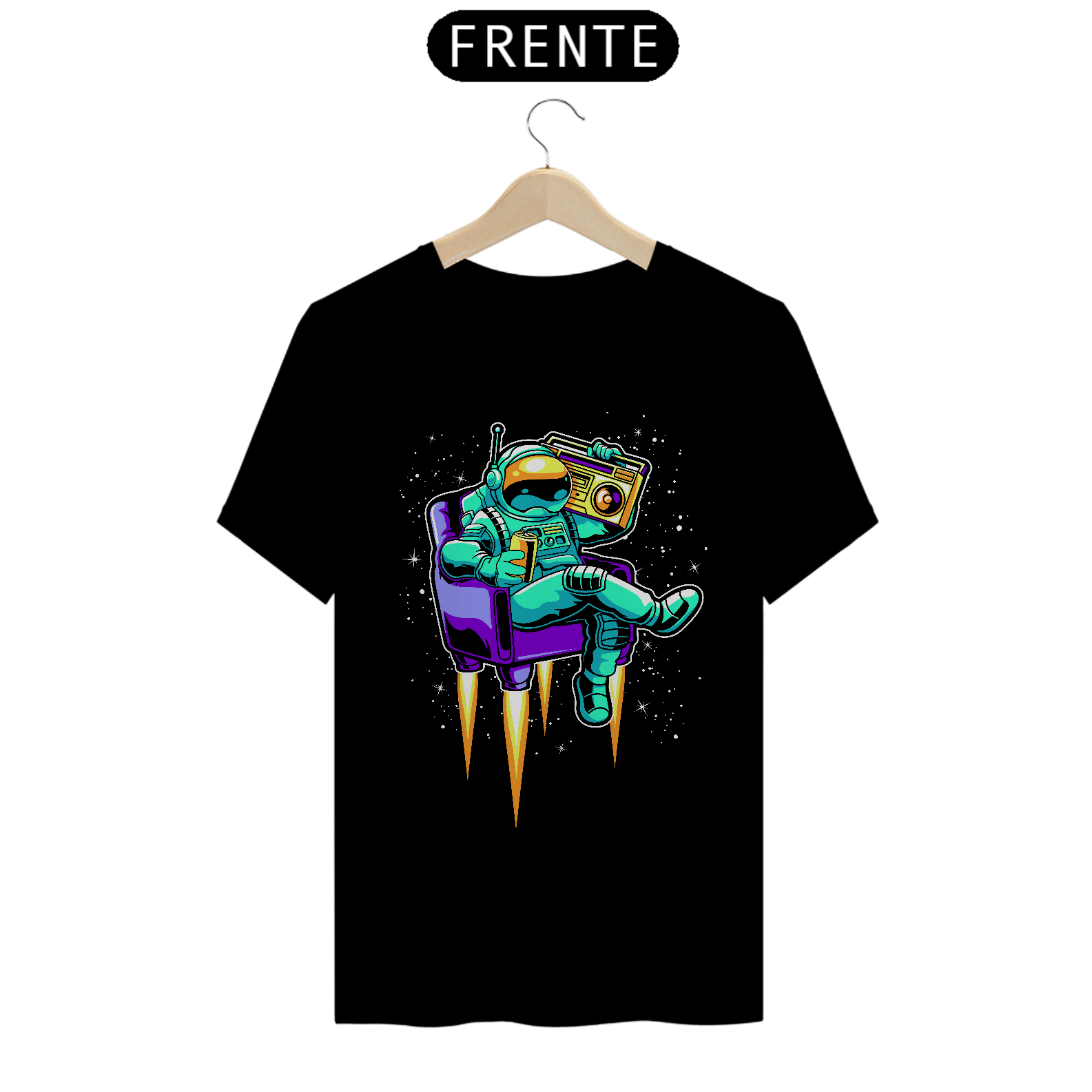 Camiseta quality Astronauta