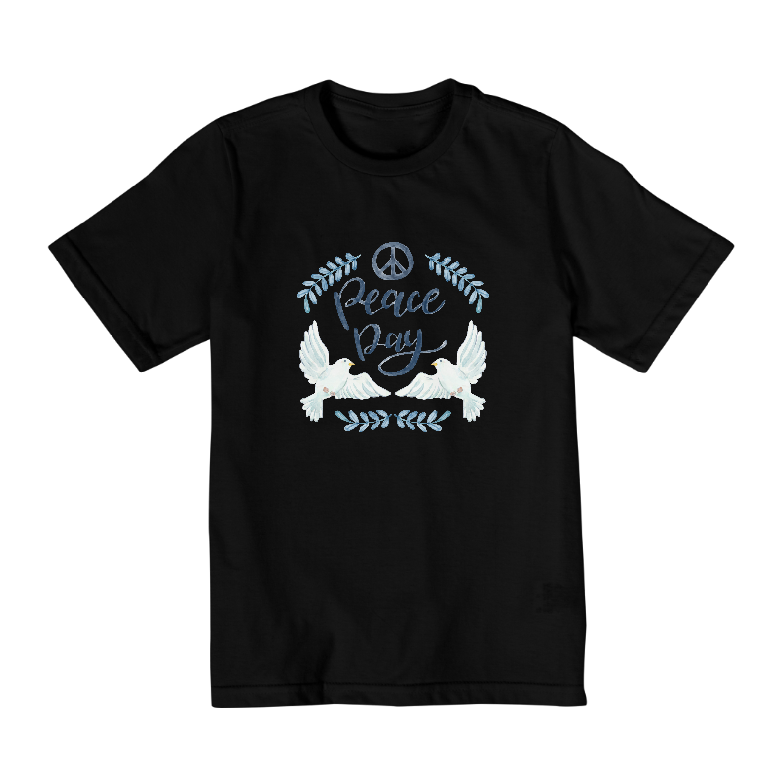 Camiseta infantil peace day