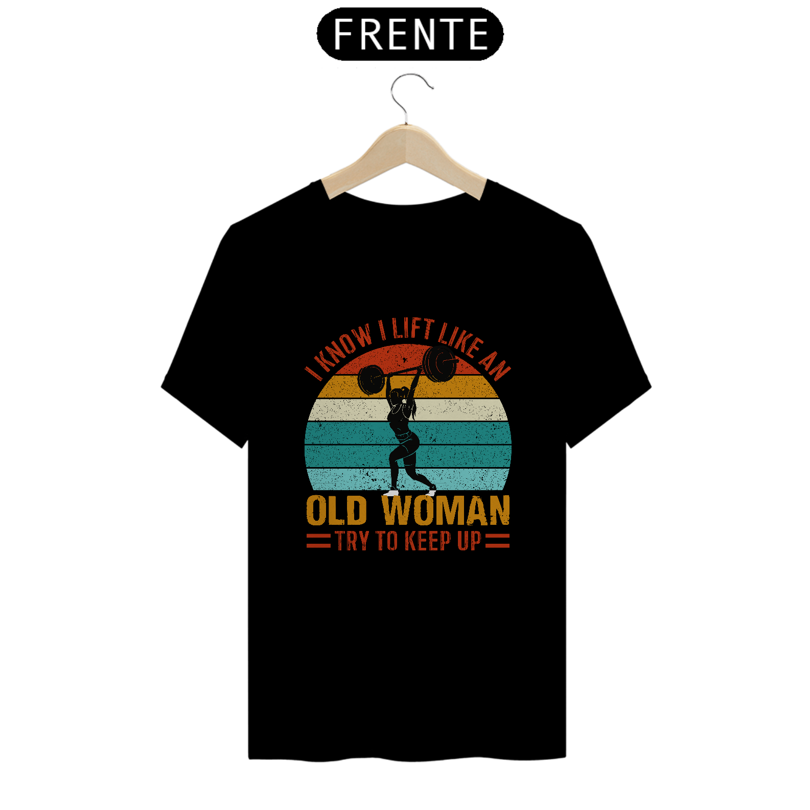 Camiseta prime levanto peso