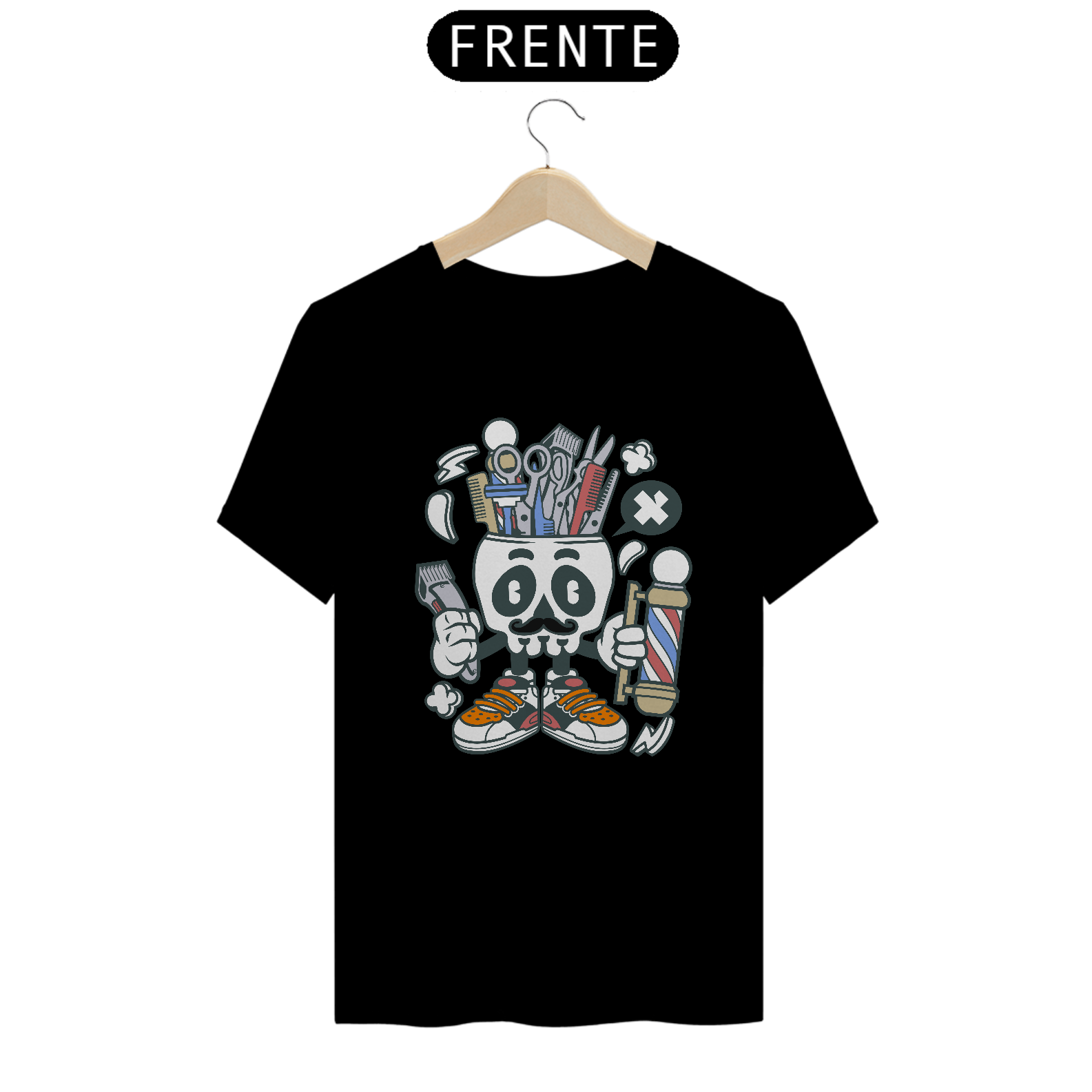 Camiseta de barbeiro