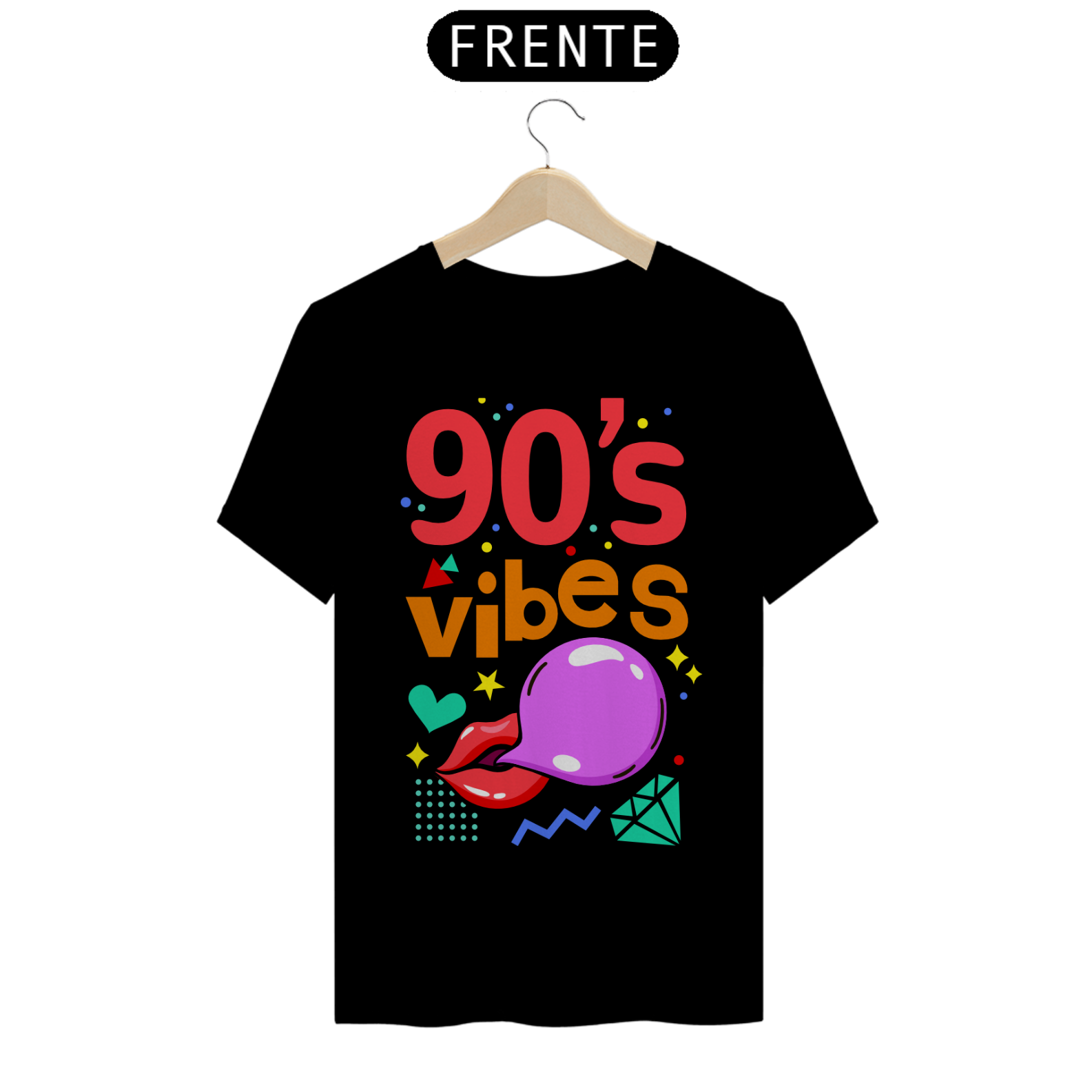 Camiseta vibes 90
