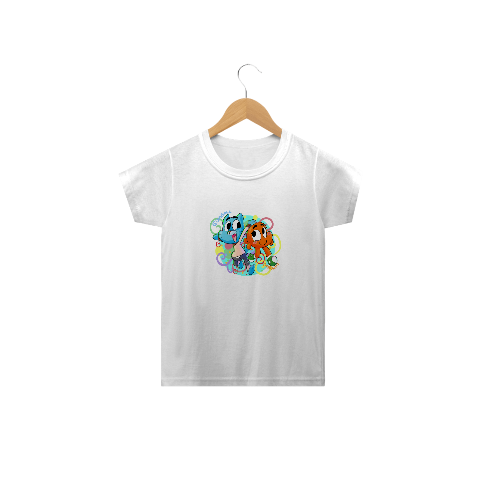 Nome do produto: Camisa infantil incrível mundo de gumball