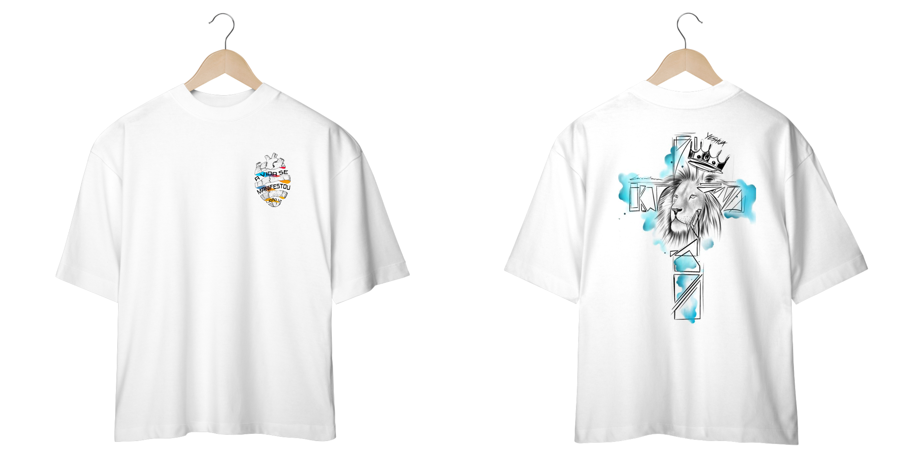 Camisa Oversized Cristã 