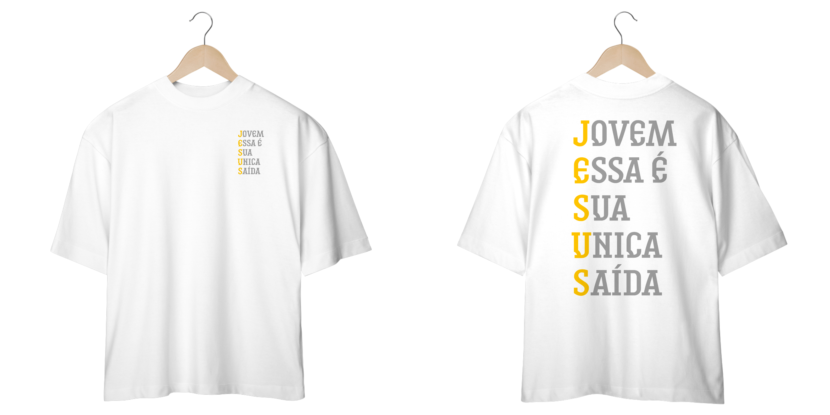 Camisa Oversized Cristã 