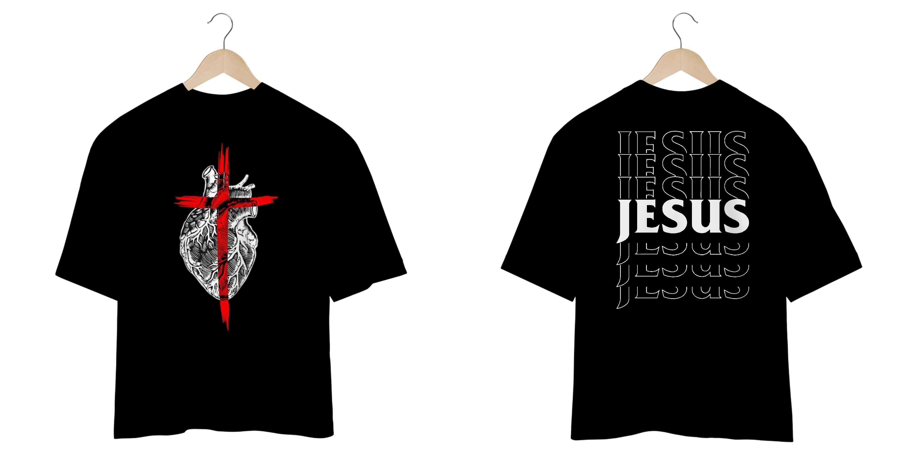 Camisa Oversized Cristã 