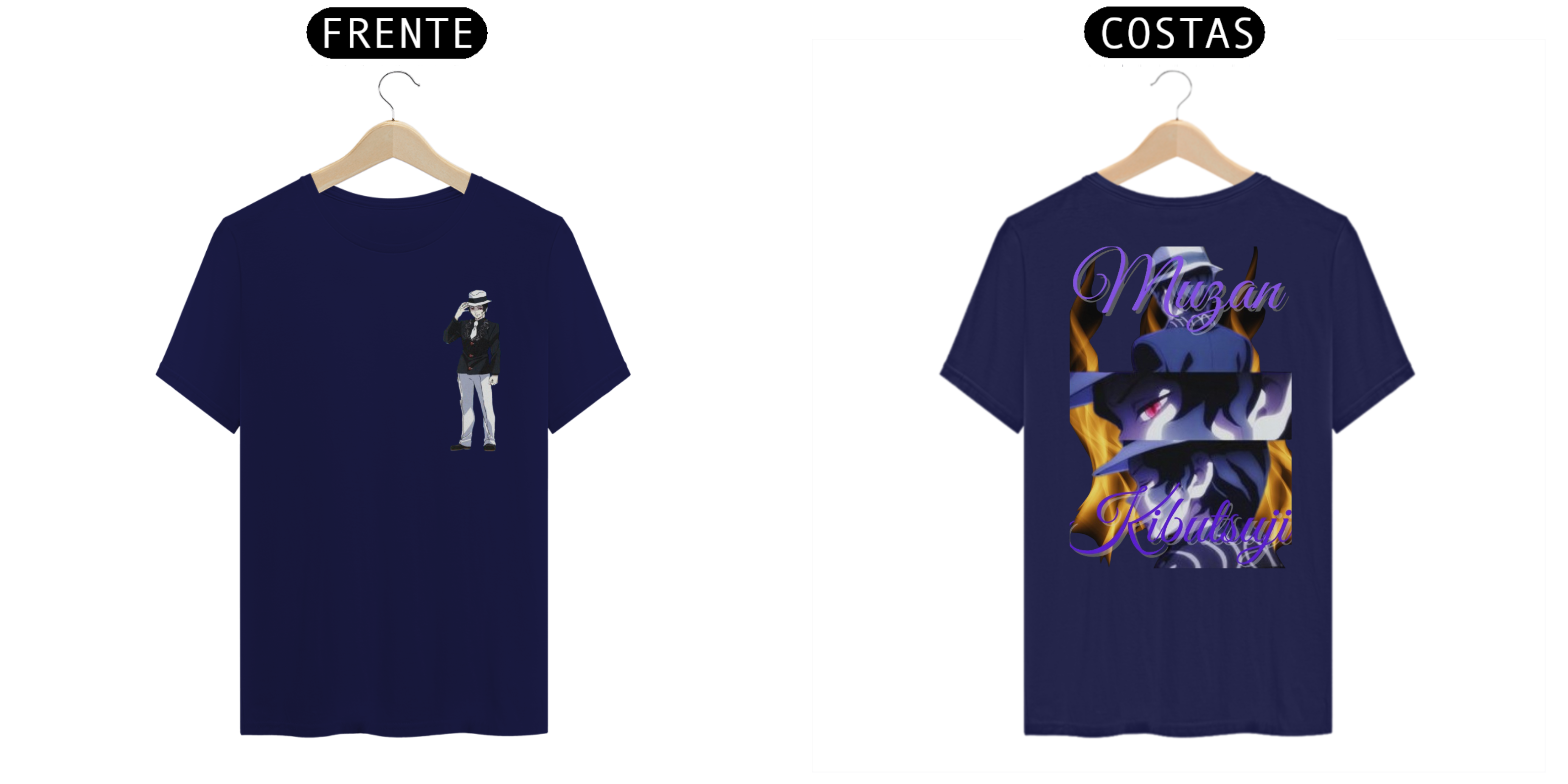 Camisa Muzan Kibutsuji Demon Slayer