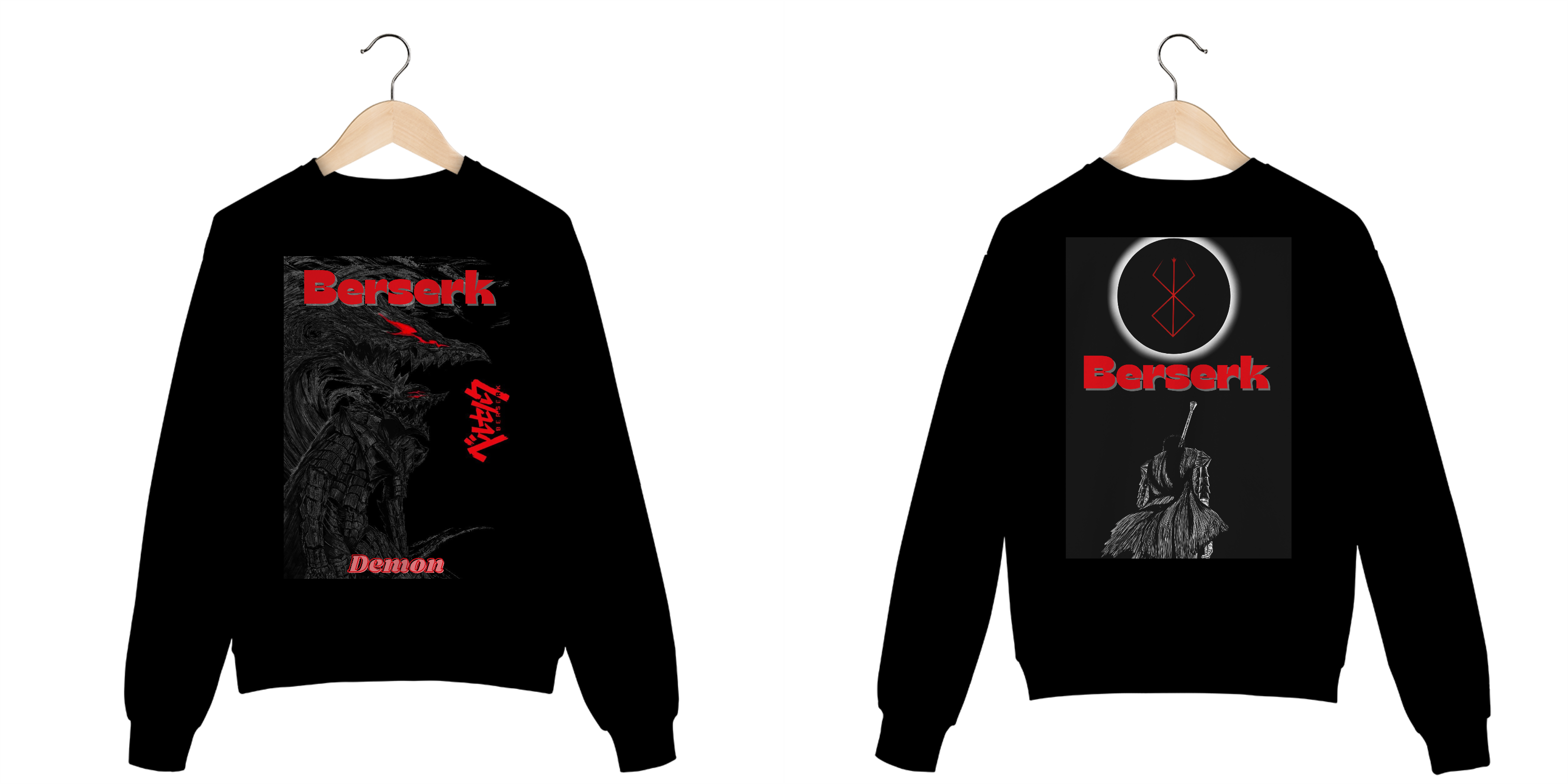 Blusa Moletom Berserk Manga Longa