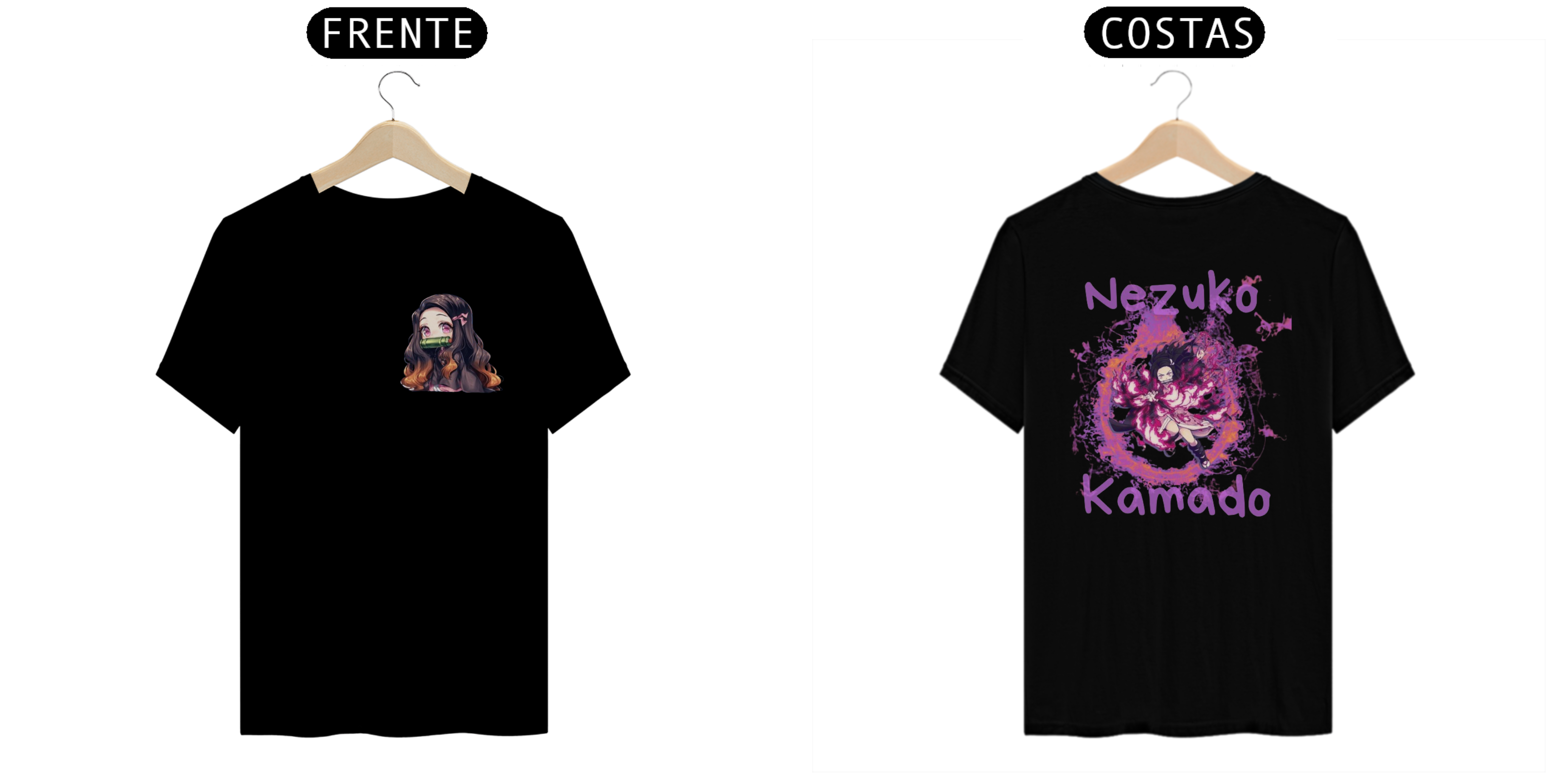 Camisa: Nezuko Kamado Demon Slayer