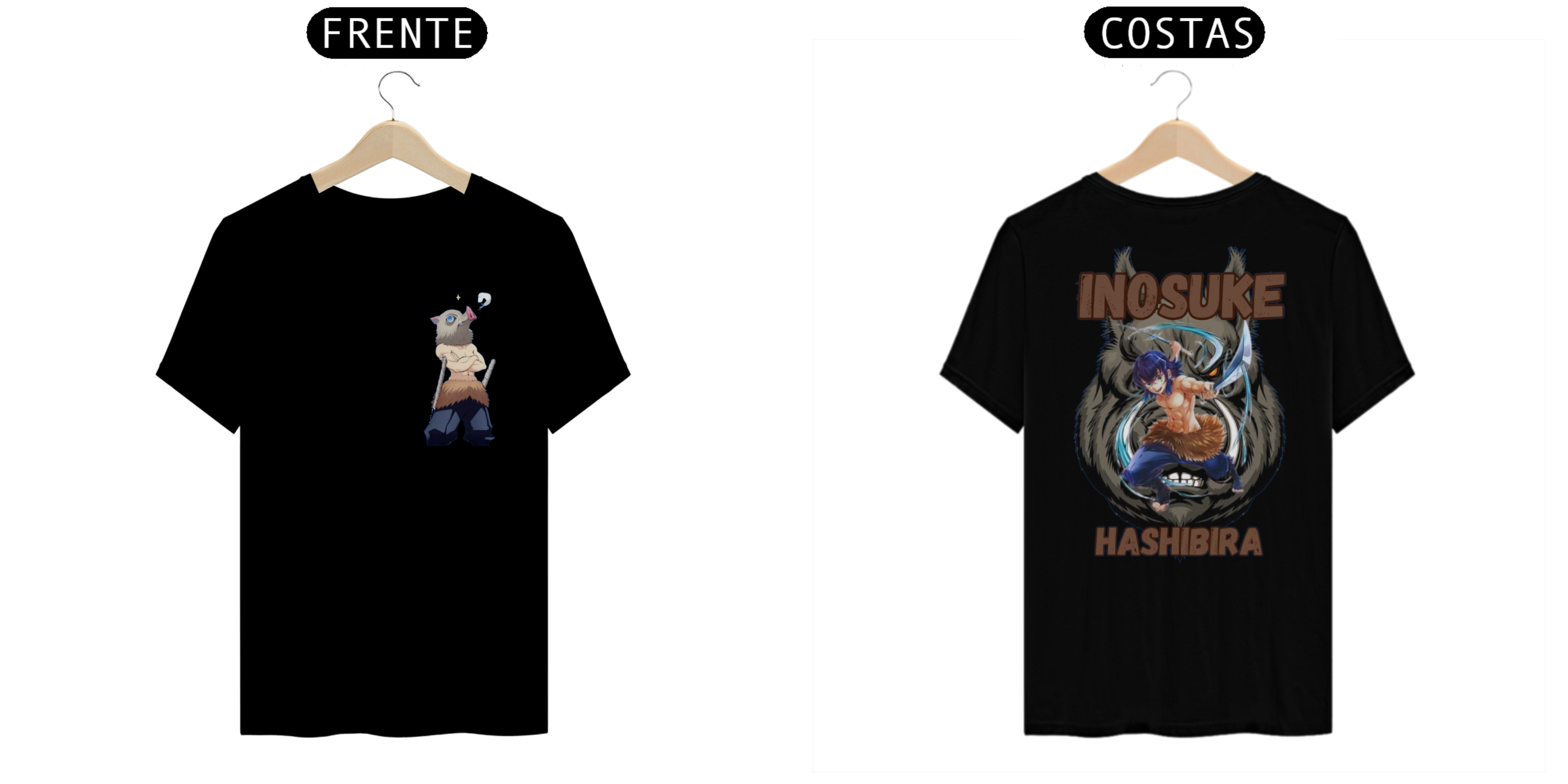 Camisa: Inosuke Hashibira Demon Slayer