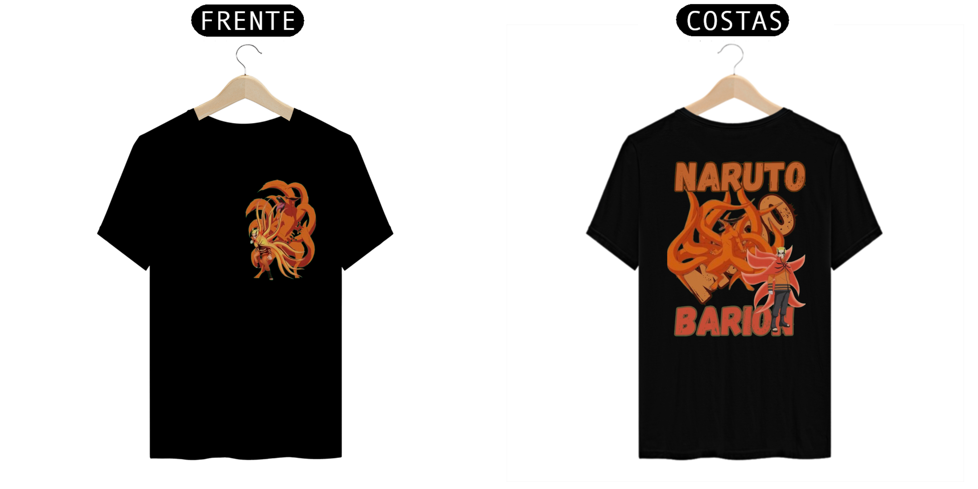 Nome do produto: Camisa: Naruto Modo Barion 