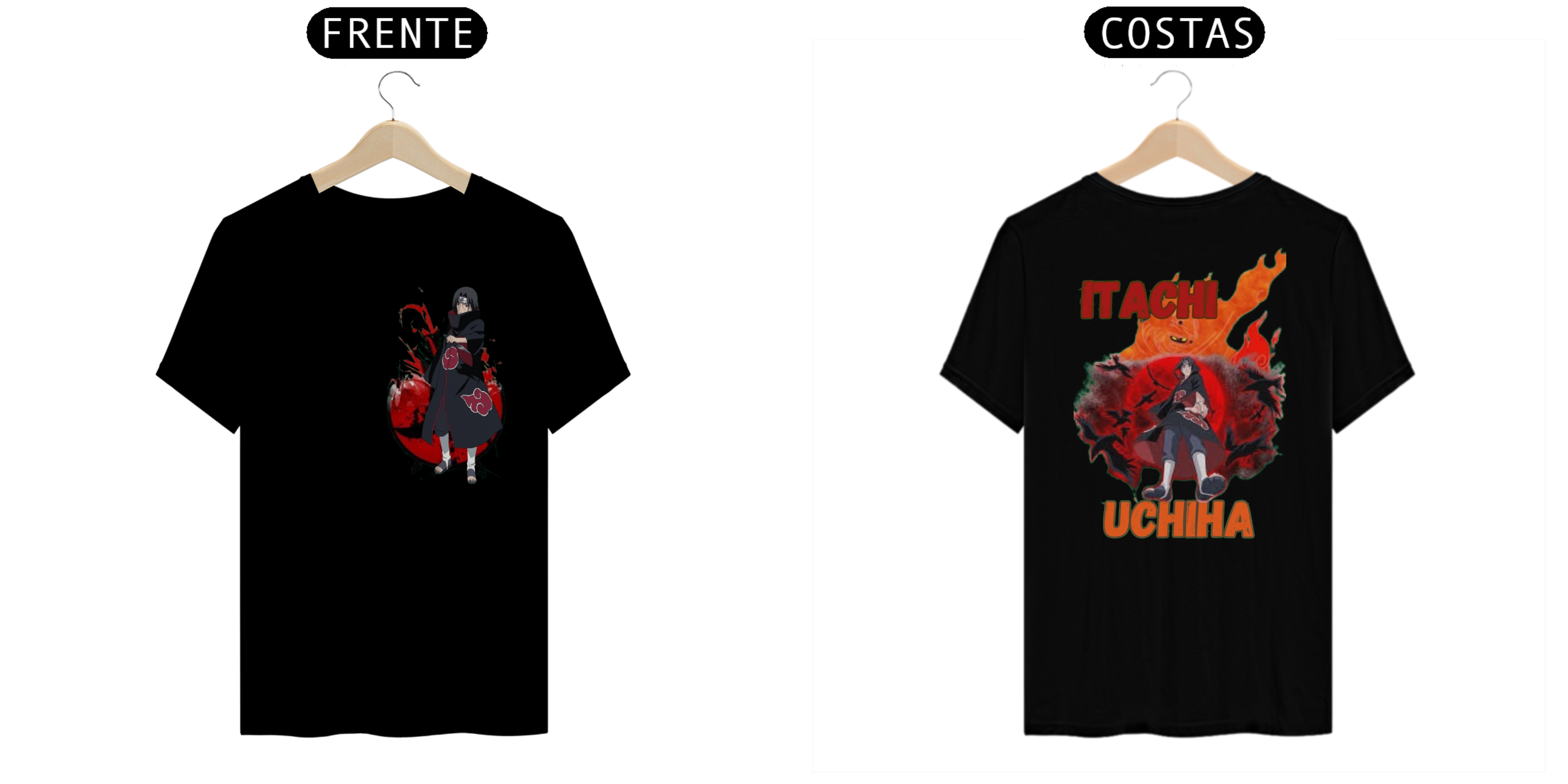 Camisa Itachi Uchiha Naruto