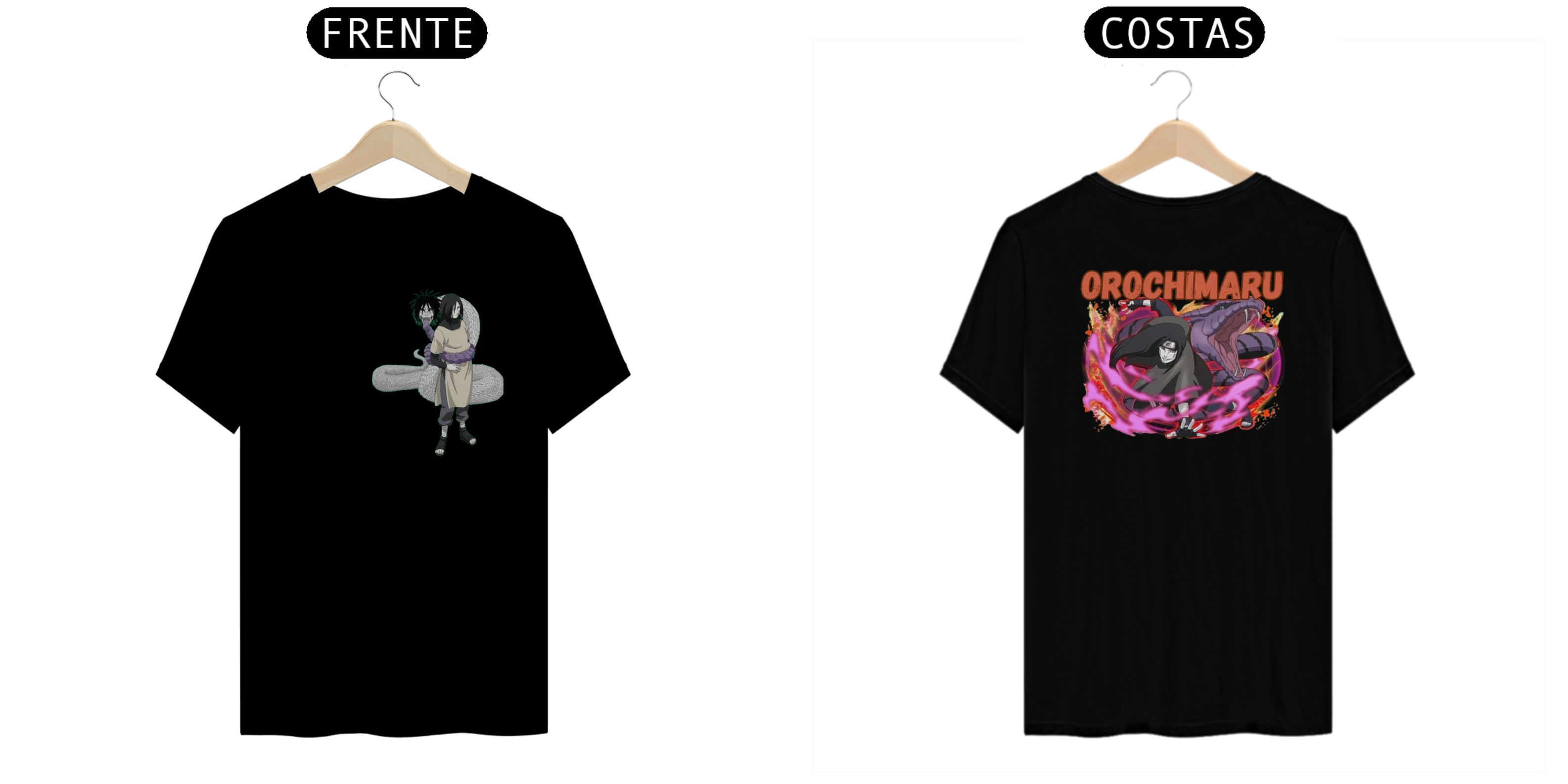 Nome do produto: Camisa Orochimaru Naruto