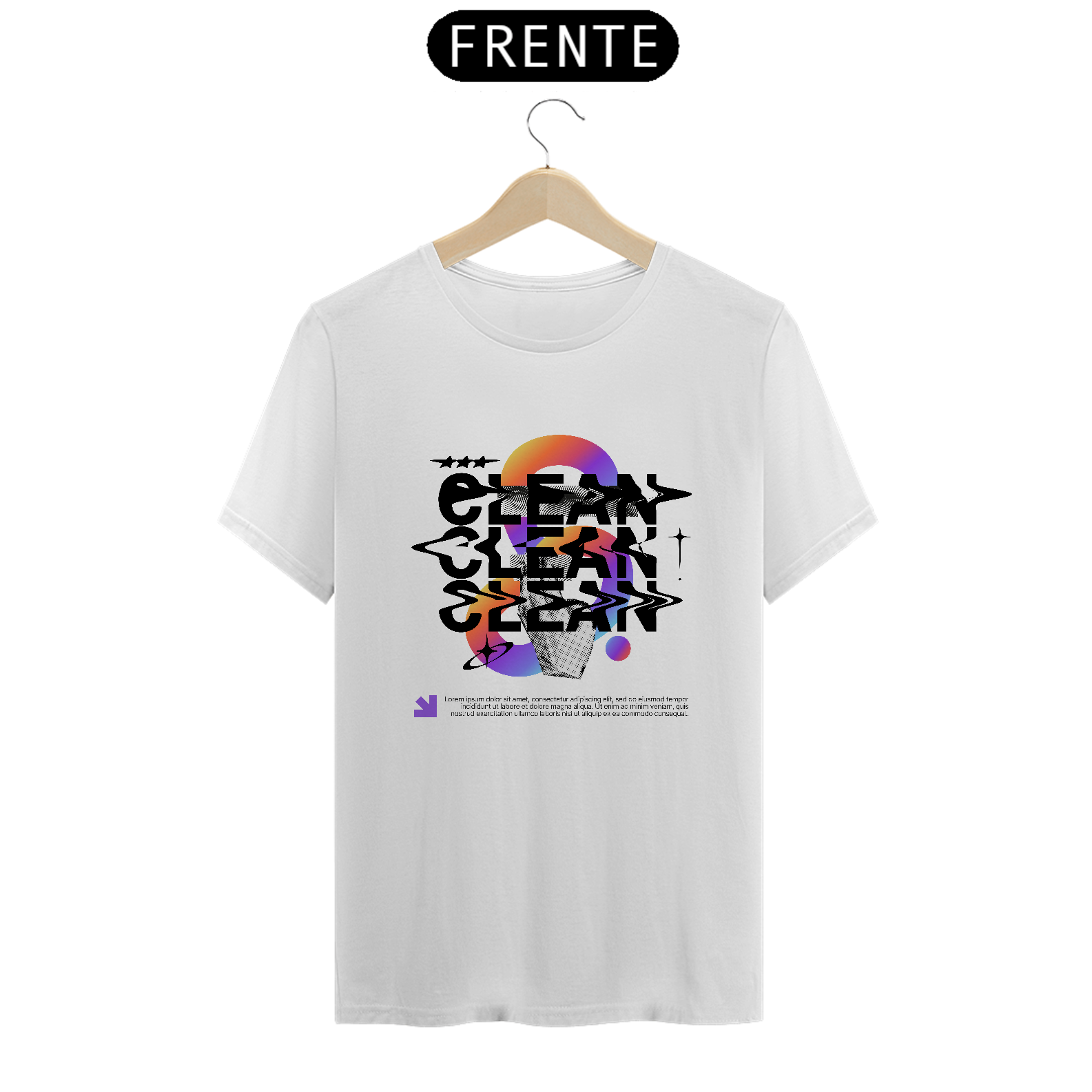 Camiseta Good Vibes Clean