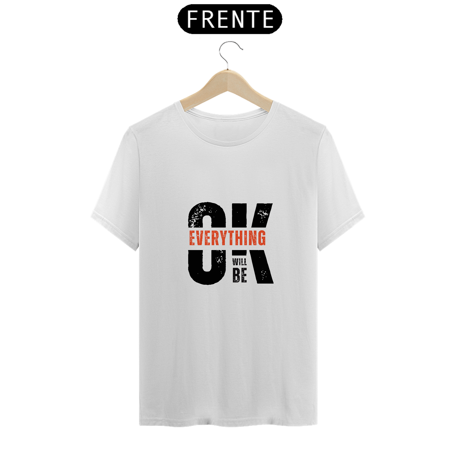 Camiseta Frases - Estampa escura