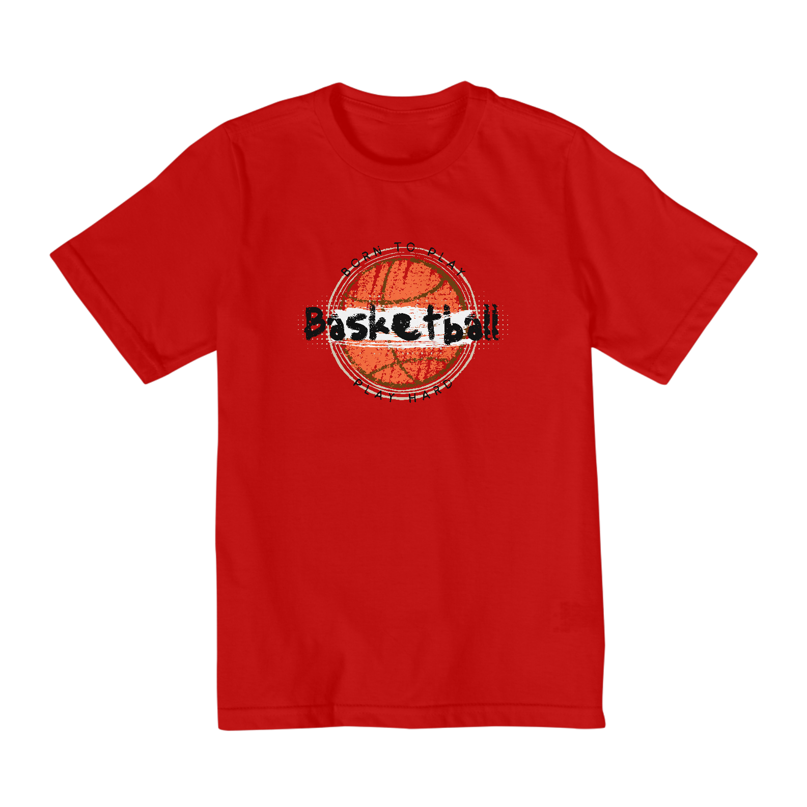 Camiseta infantil estampa basquete